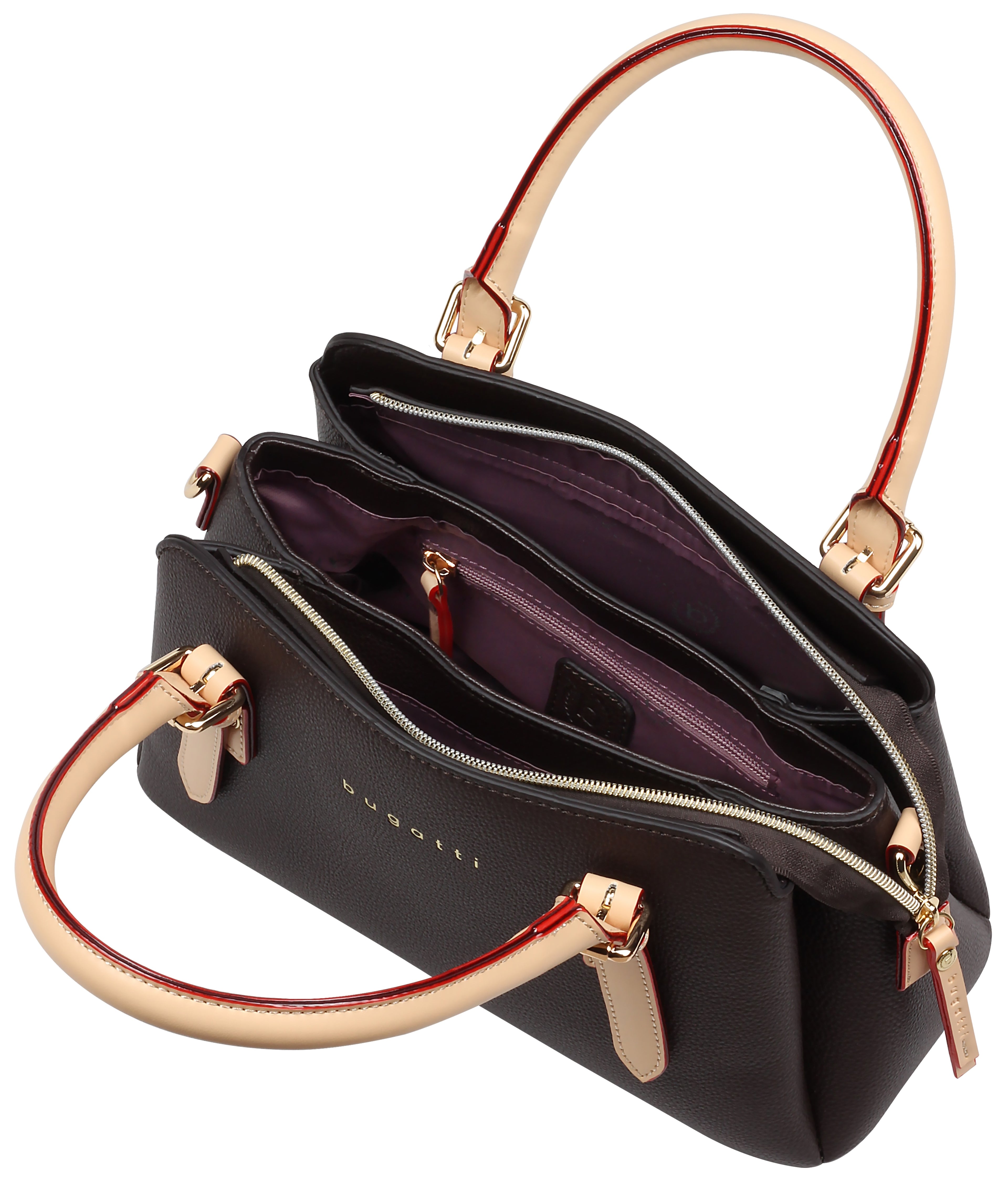 Bugatti Ella Handtasche, dunkelbraun – Ansicht 6