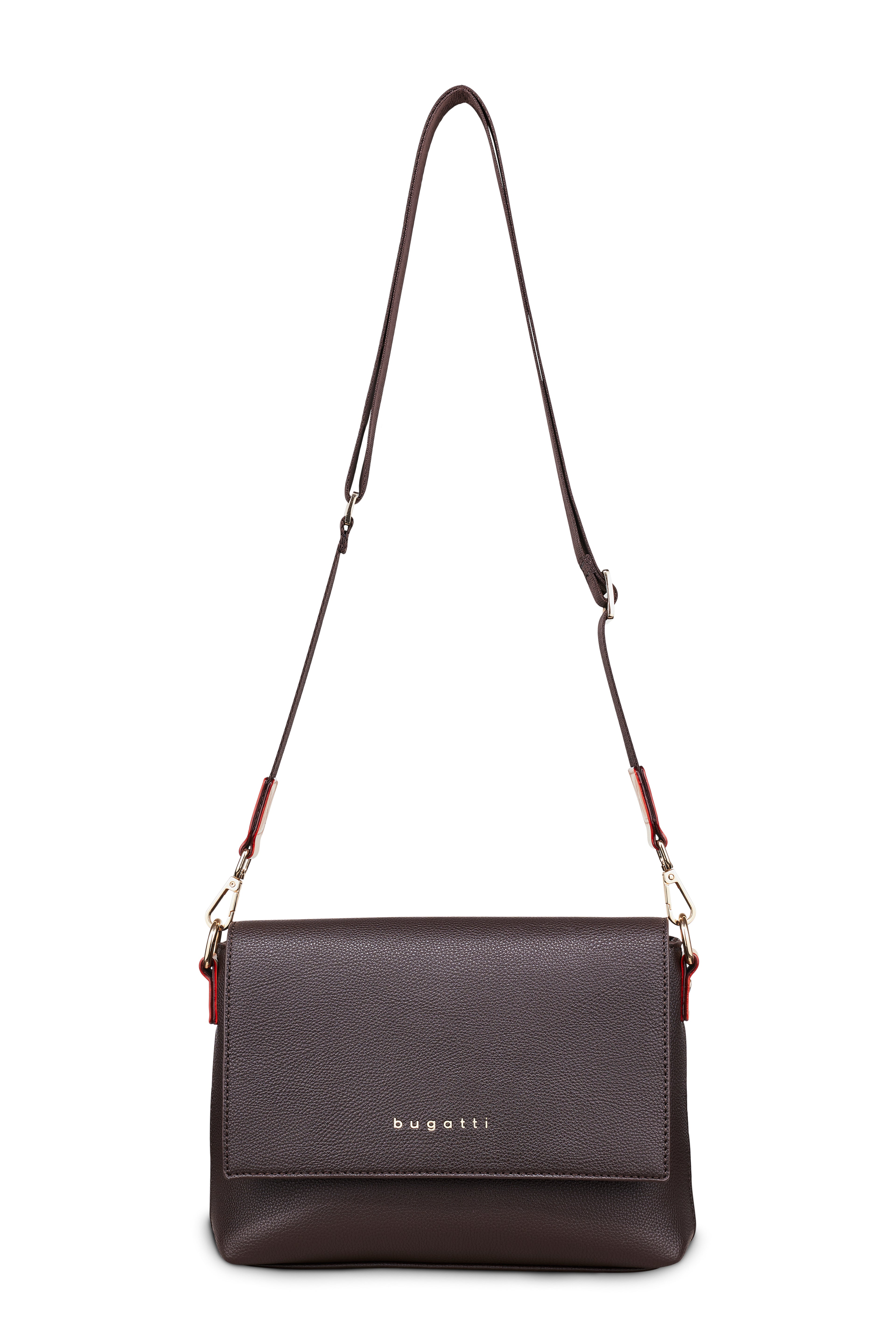 Bugatti Schultertasche Ella, Dunkelbraun