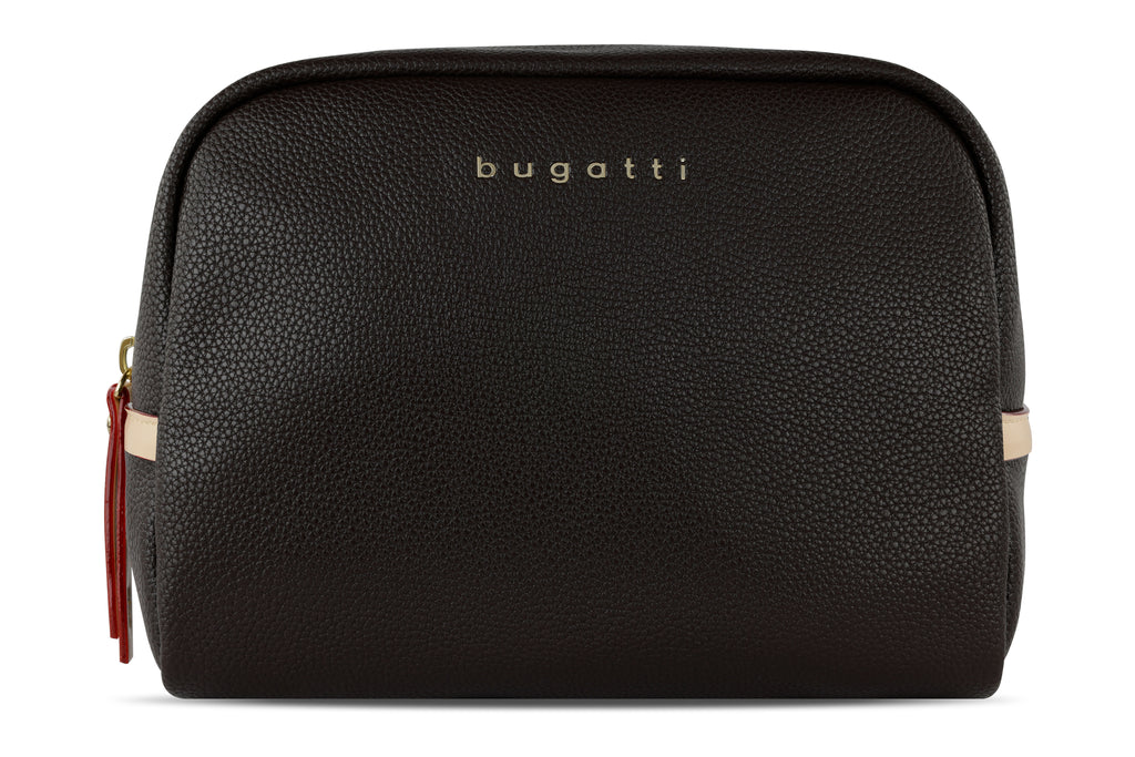 Bugatti Kosmetiktasche Ella, Dunkelbraun