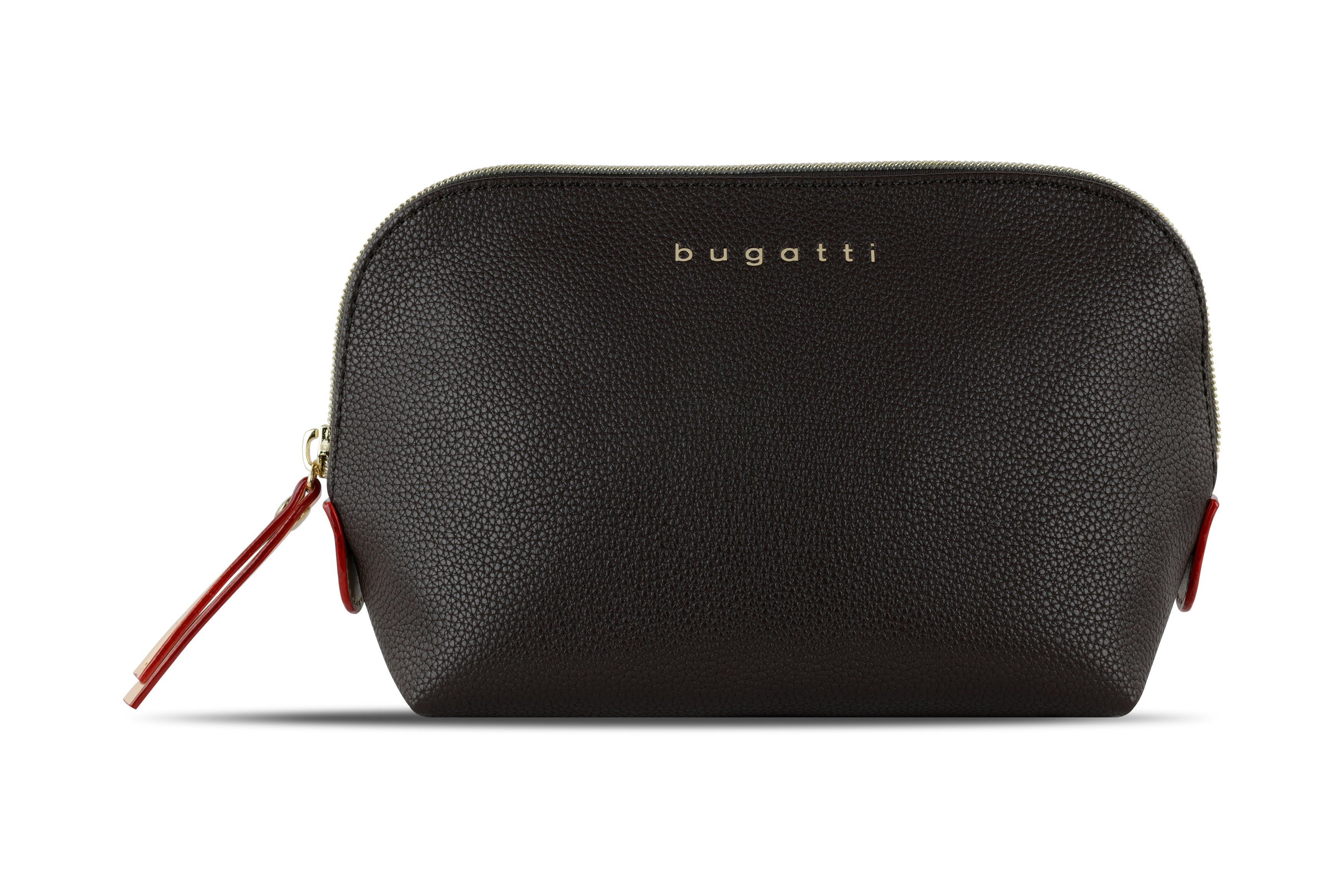 Bugatti Kosmetiktasche Ella oval, Dunkelbraun