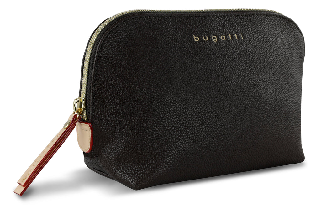 Bugatti Kosmetiktasche Ella oval, Dunkelbraun