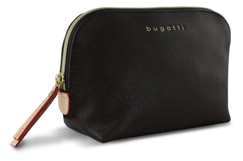 Bugatti Kosmetiktasche Ella oval, Dunkelbraun