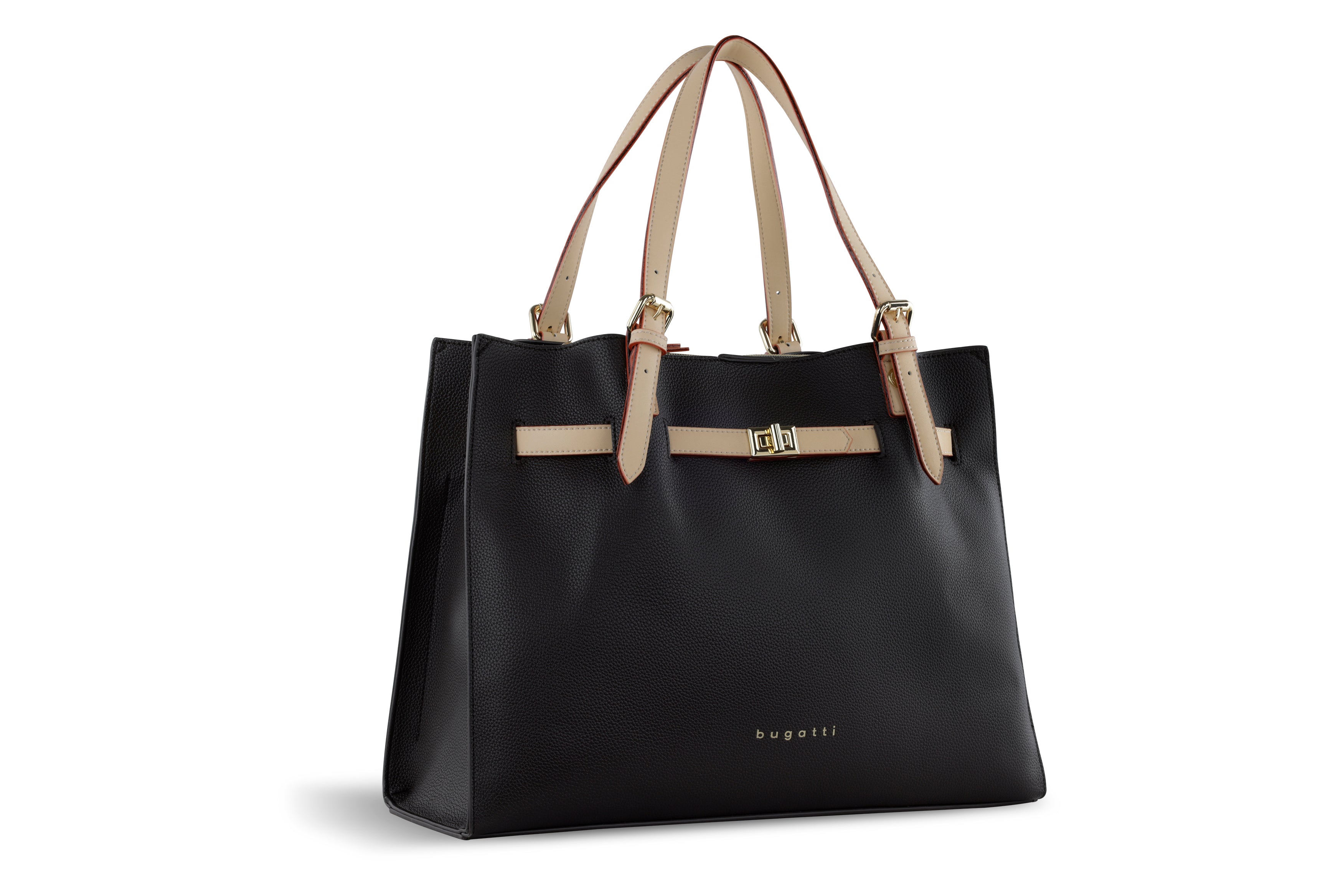 Bugatti ELLA Schultertasche groß, dunkelbraun – Ansicht 3