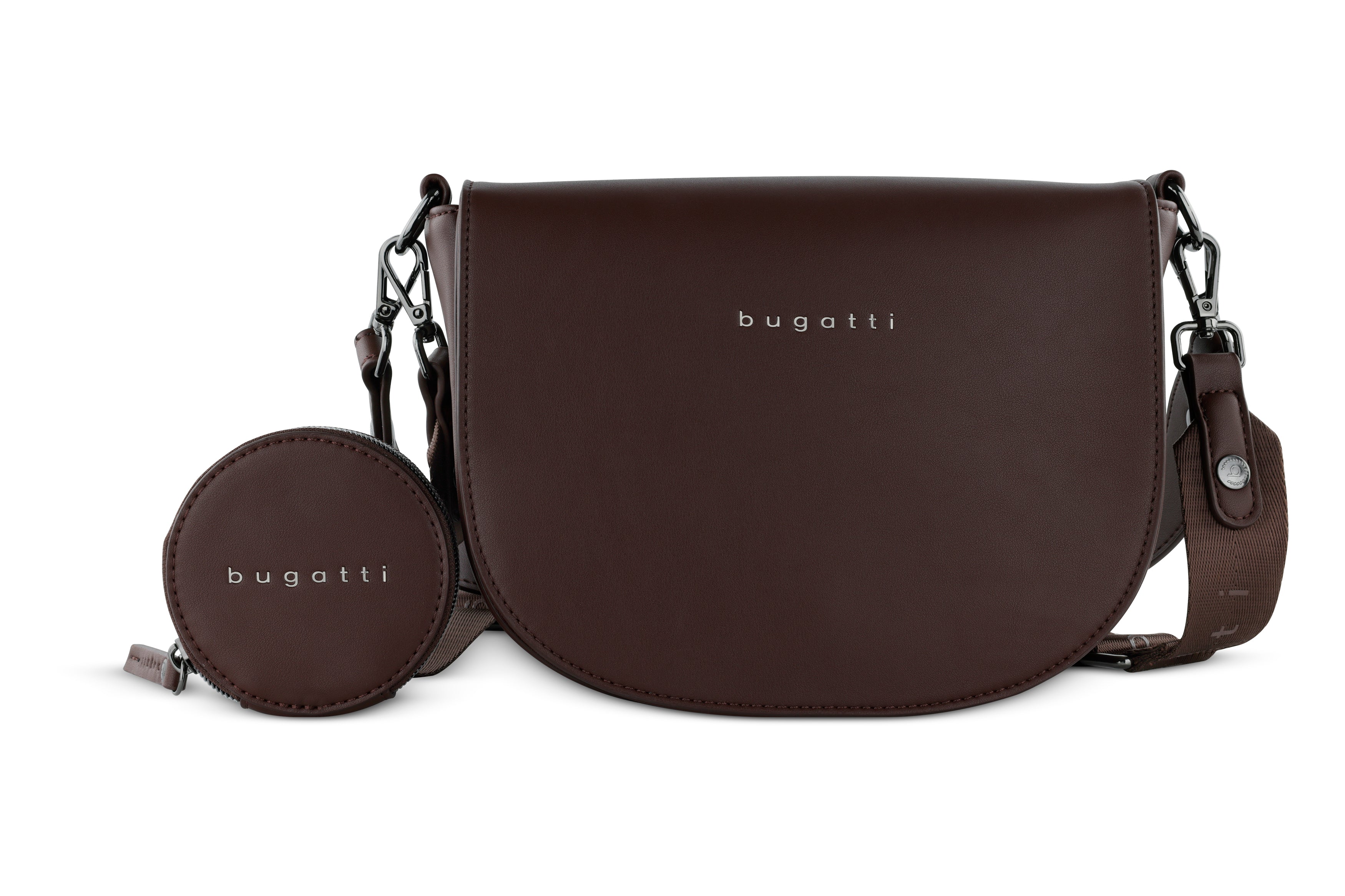 Bugatti Almata Schultertasche M, braun – 49665802 – Ansicht 2