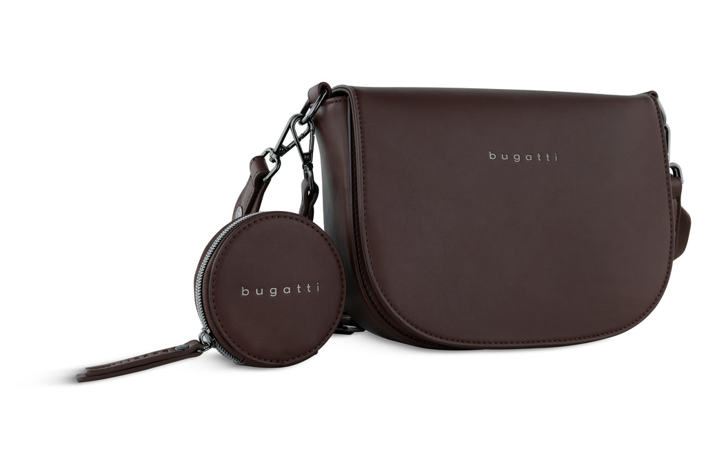 Bugatti Almata Schultertasche M, braun – 49665802 – Ansicht 1