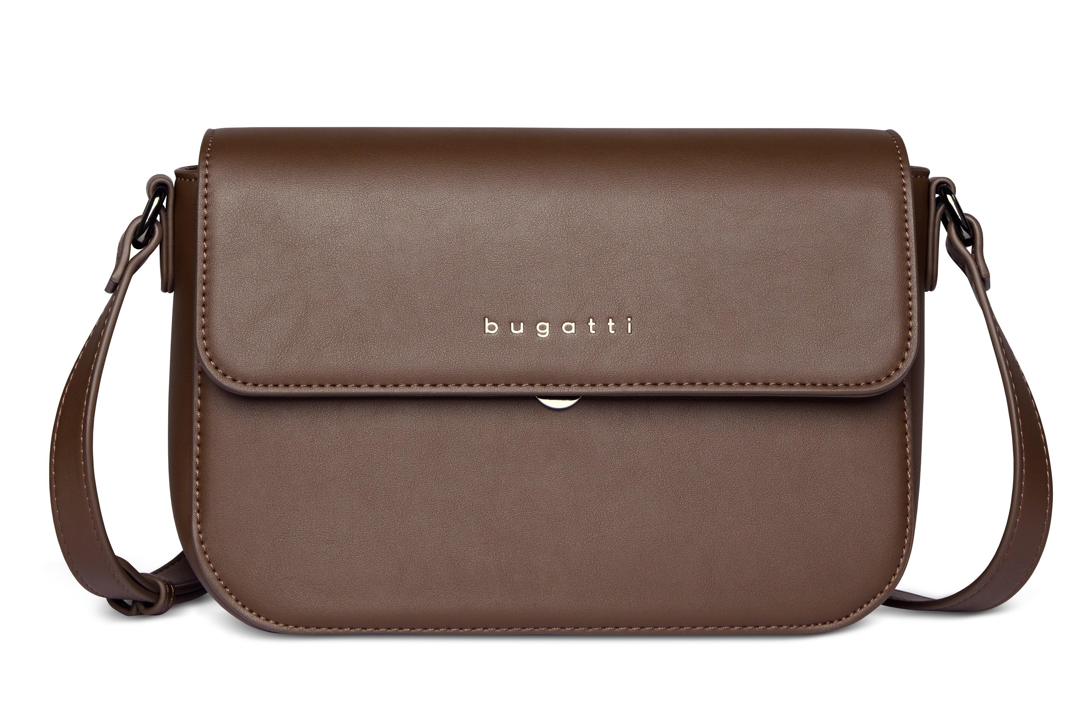 Bugatti Almata Schultertasche S, braun – Ansicht 2