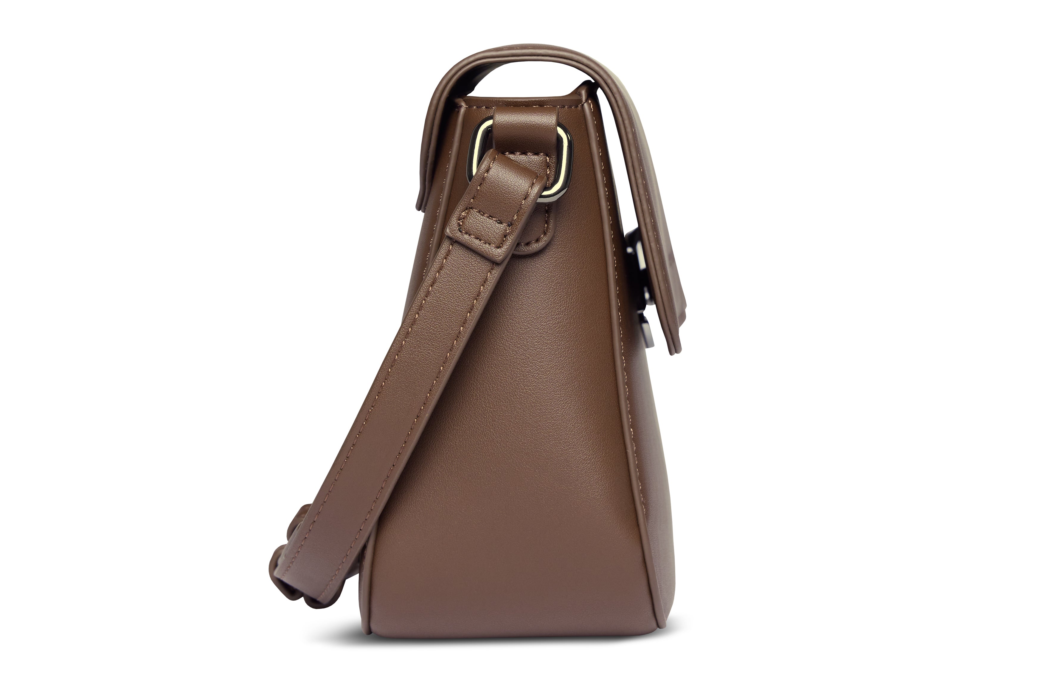 Bugatti Almata Schultertasche S, braun – Ansicht 5