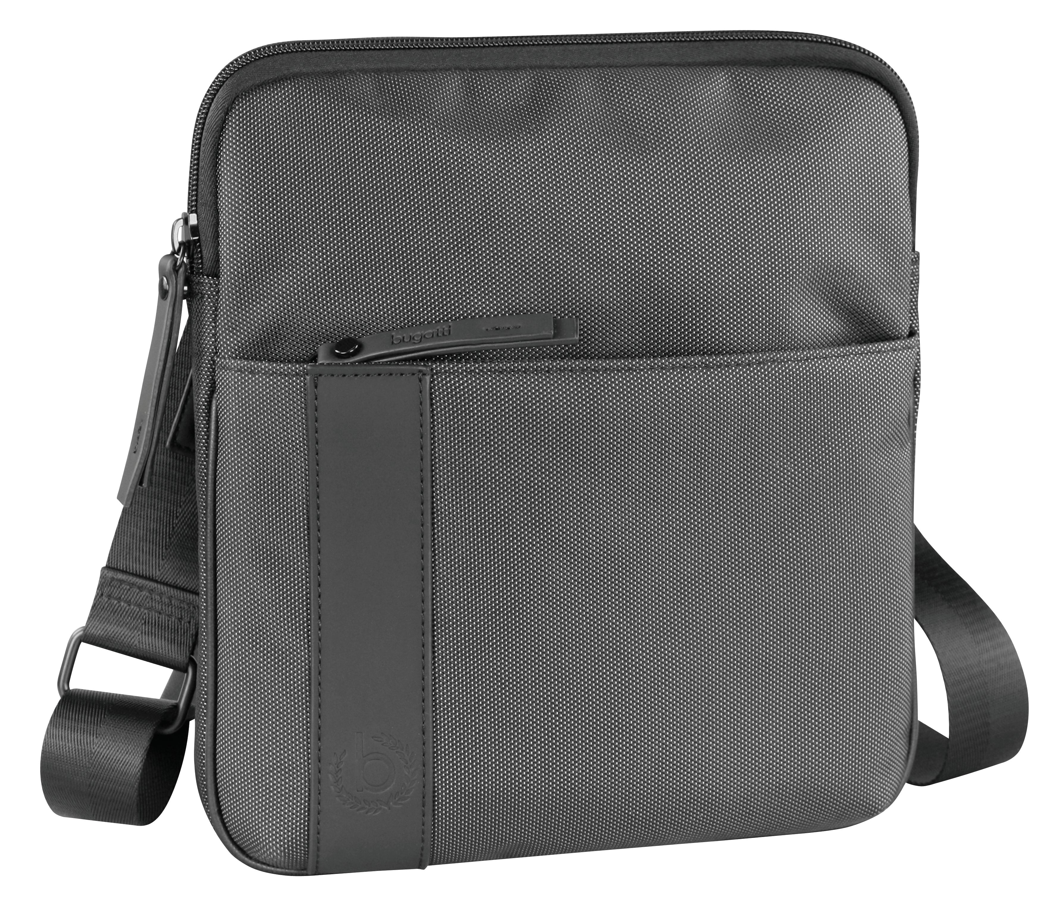 Bugatti Domani Schultertasche, medium, anthrazit – Ansicht 2