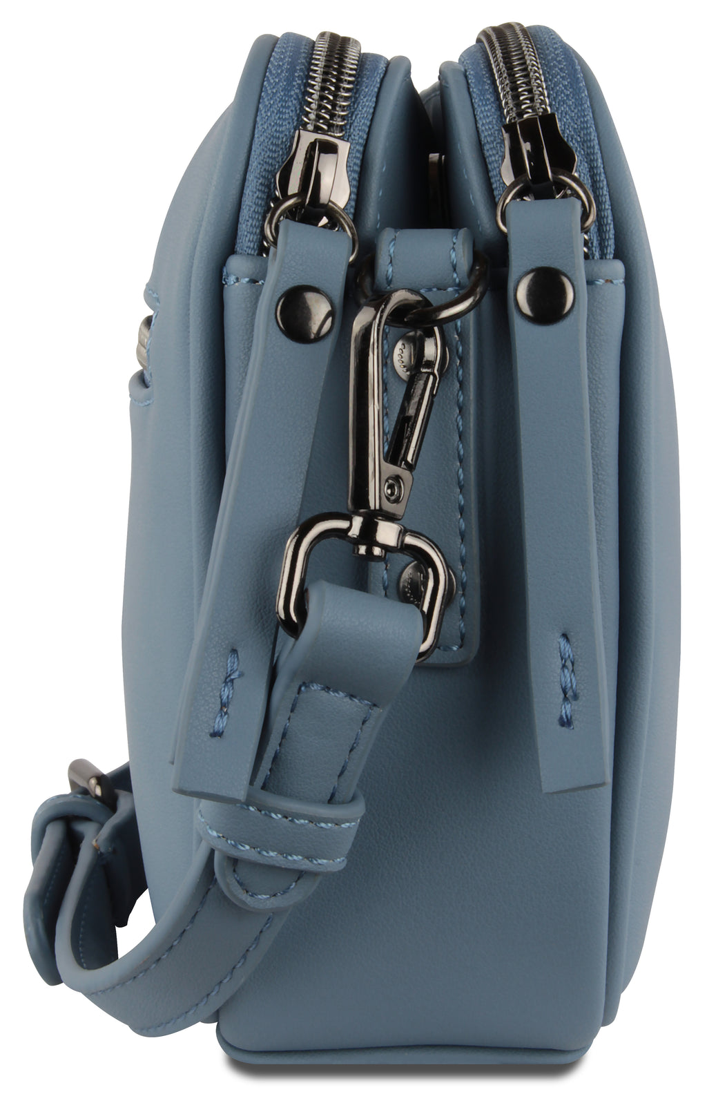 Bugatti Almata Schultertasche, denim – Ansicht 5