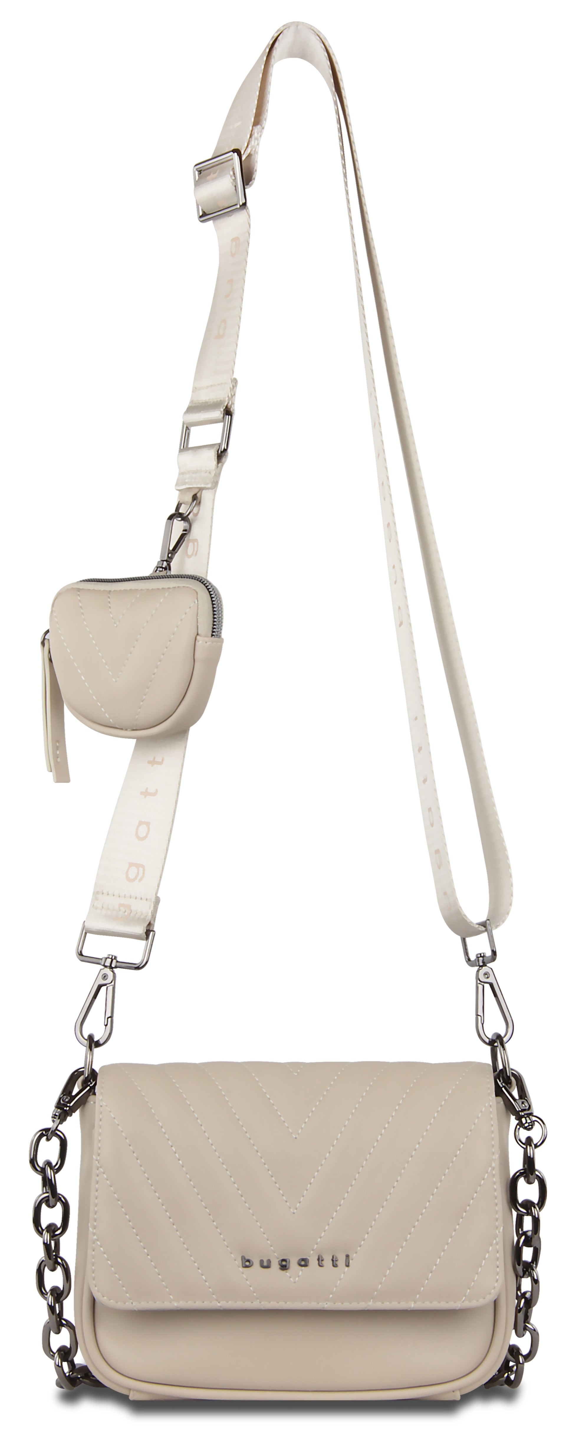 Bugatti Sira Umhängetasche, beige – Ansicht 3