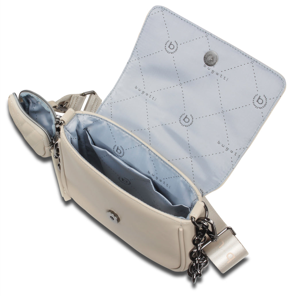Bugatti Sira Umhängetasche, beige – Ansicht 1