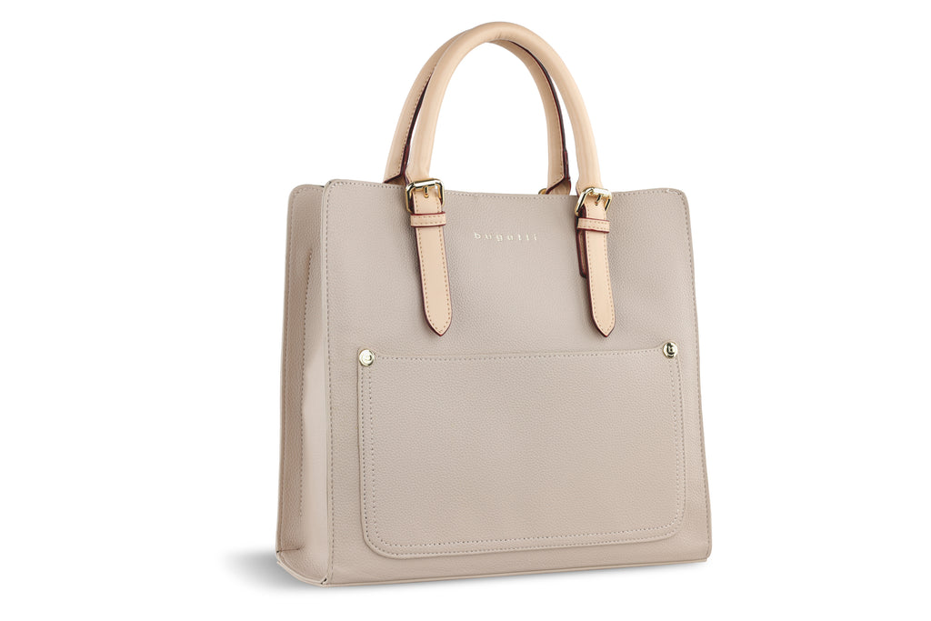 Bugatti Ella Kurzgrifftasche L, beige – Ansicht 1