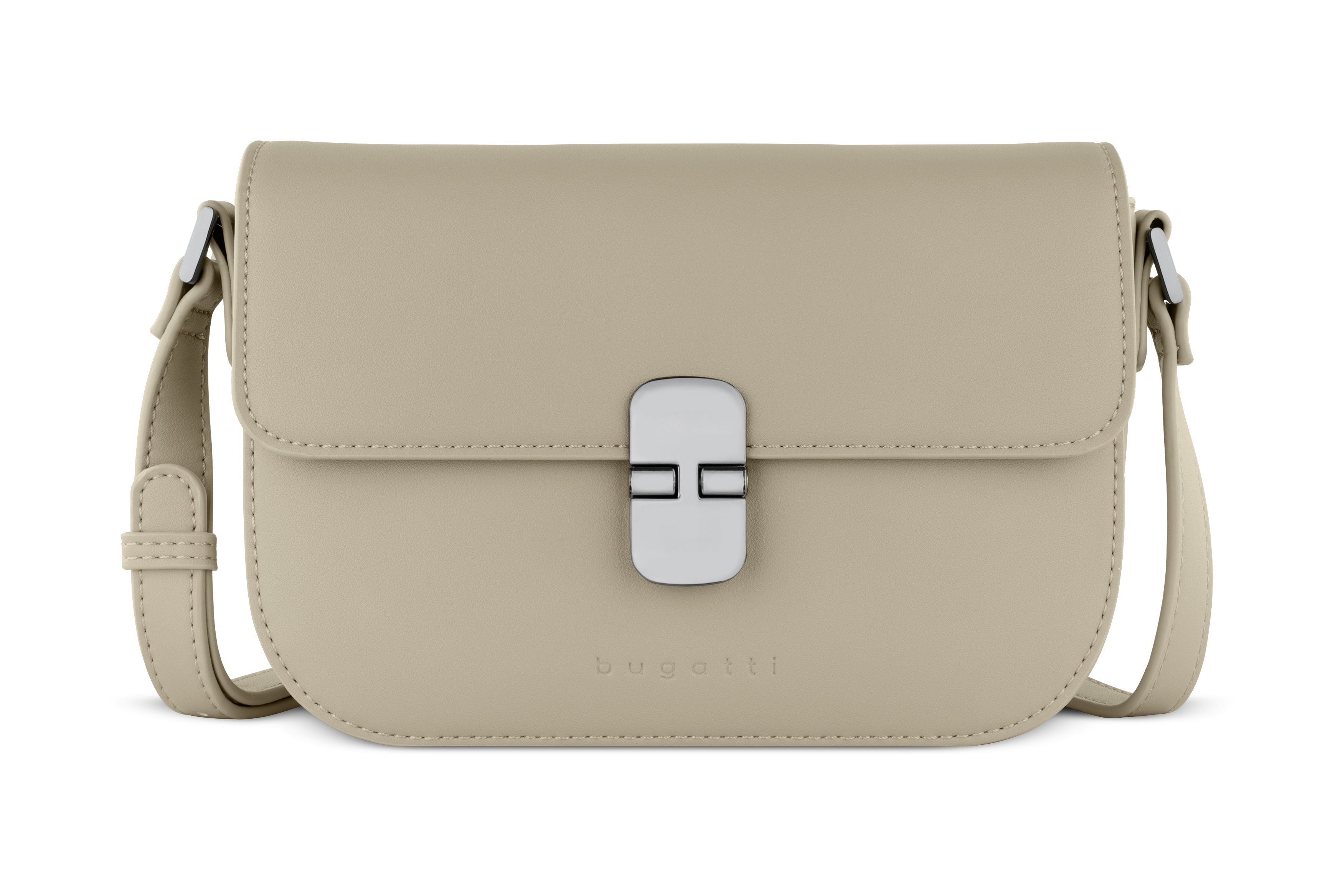 Bugatti Nela Schultertasche, beige – Ansicht 2