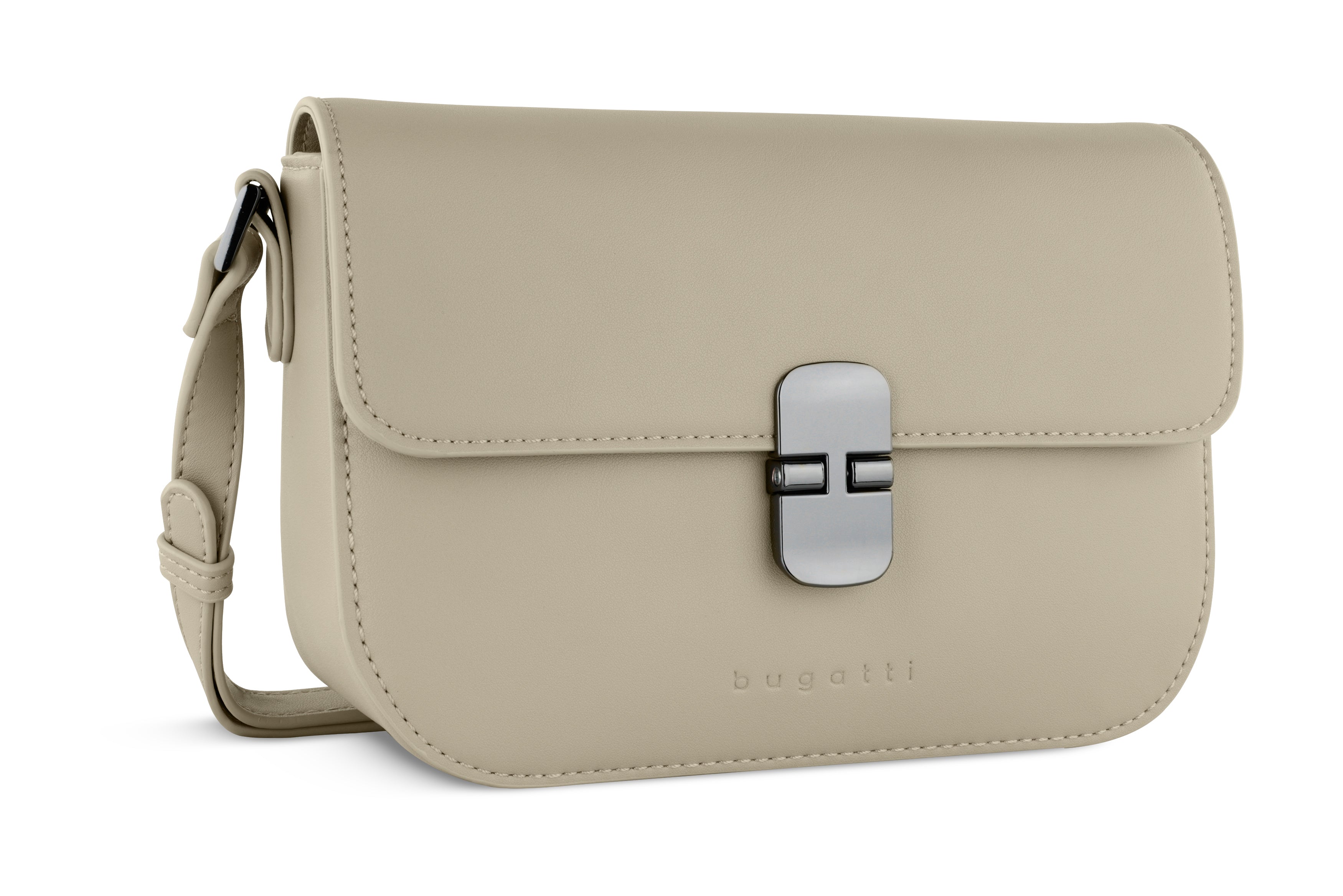 Bugatti Nela Schultertasche, beige – Ansicht 3