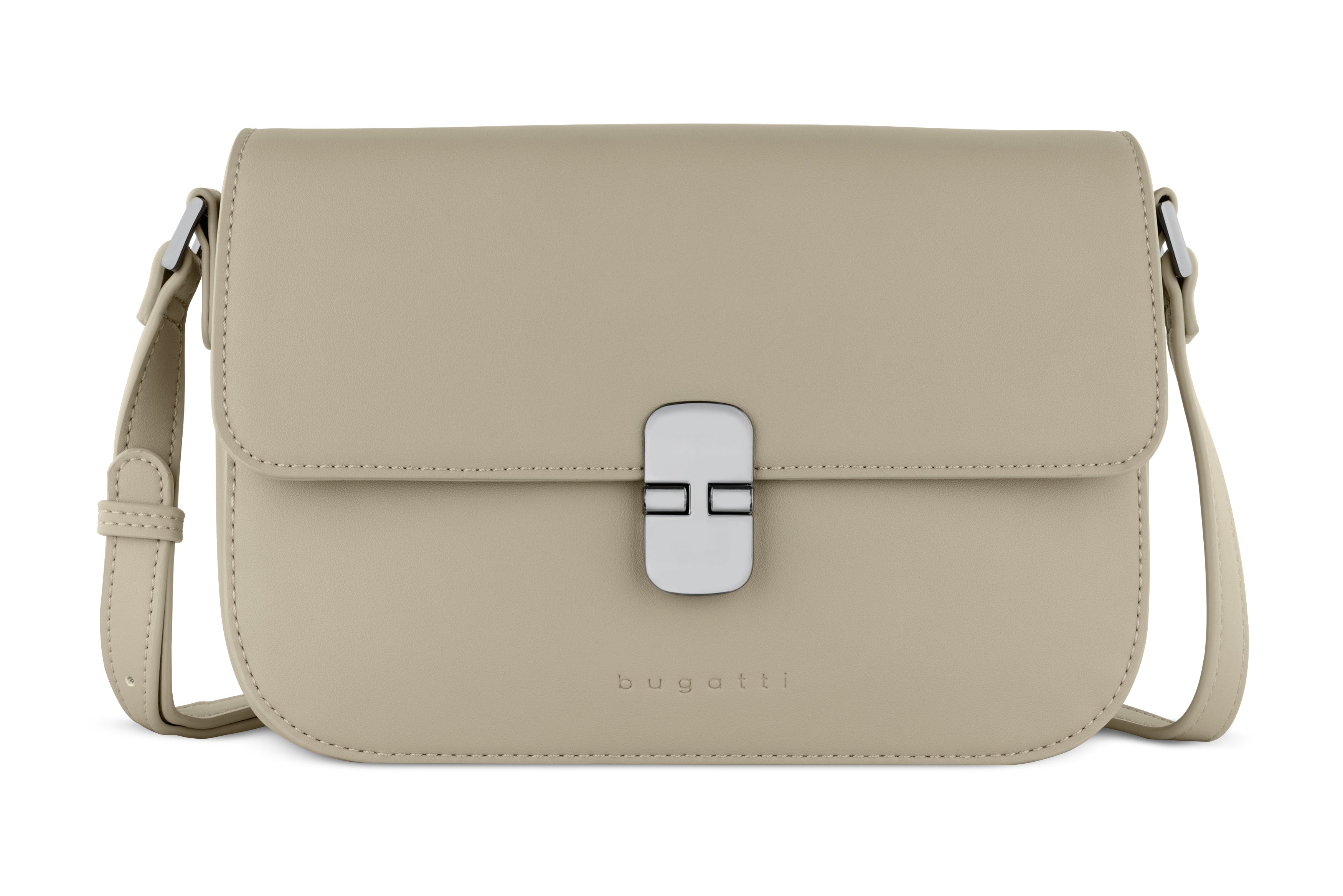 Bugatti Nela Schultertasche M, beige – Ansicht 2