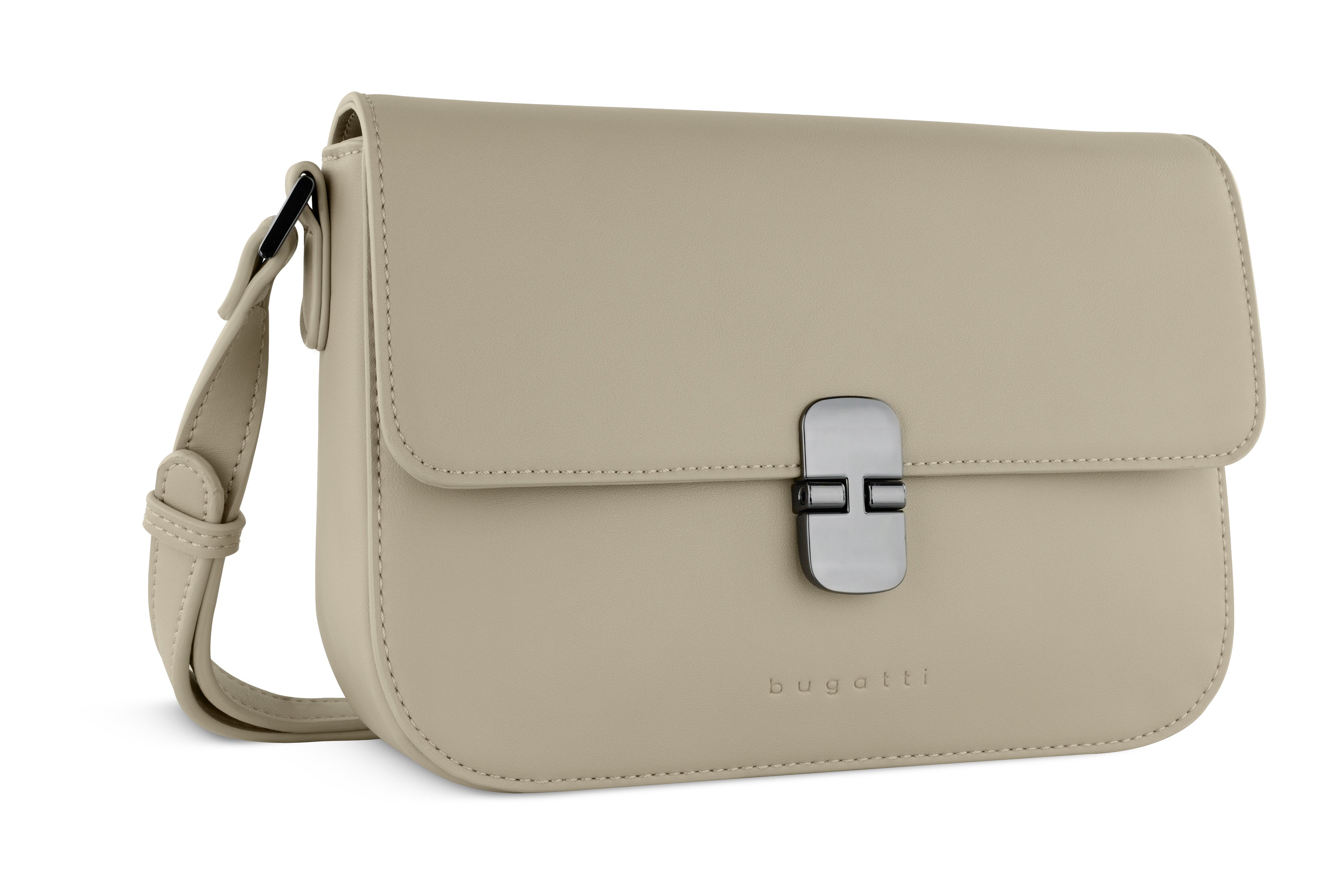 Bugatti Nela Schultertasche M, beige – Ansicht 3