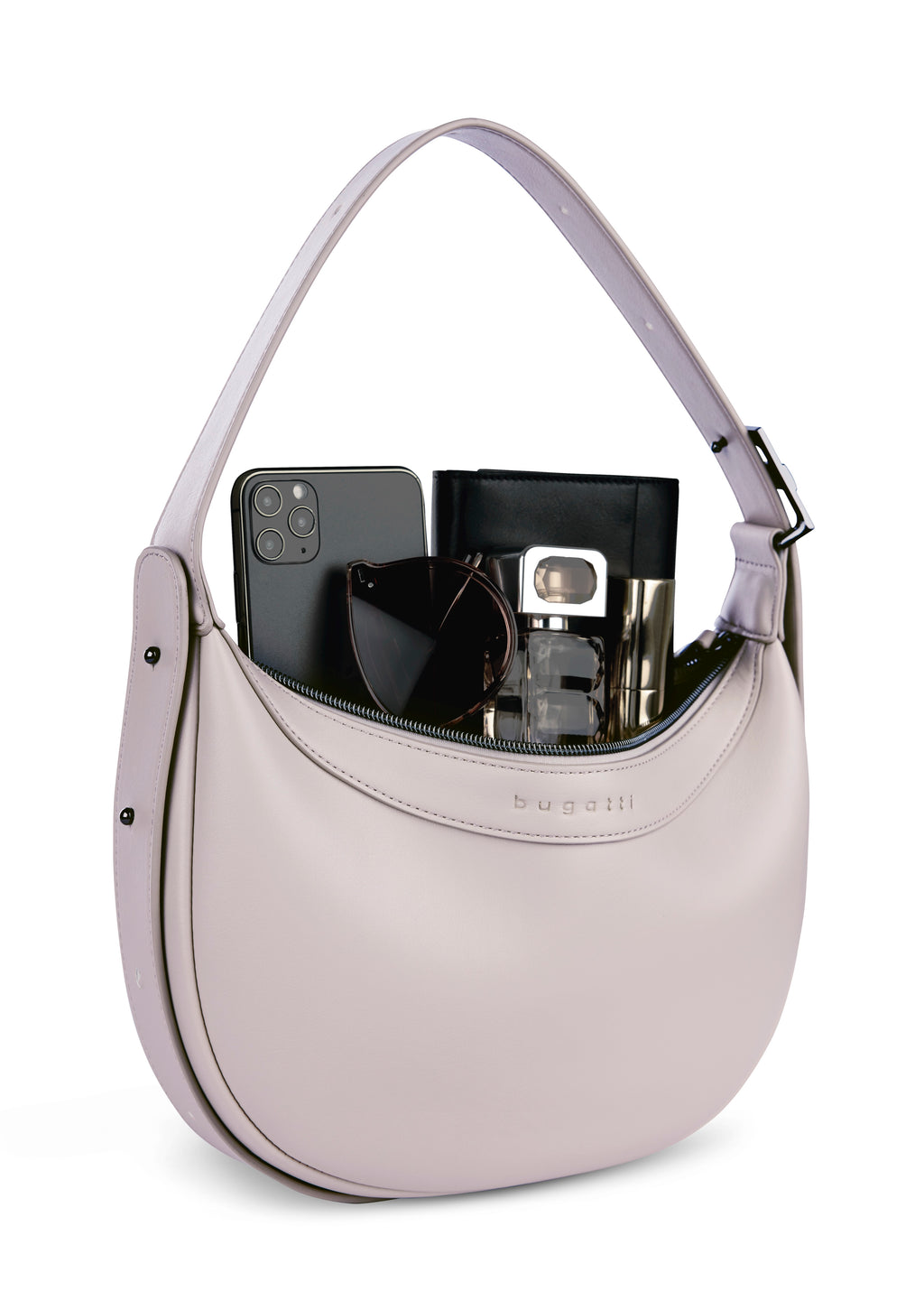 Bugatti Amelie Schultertasche, beige – Ansicht 1