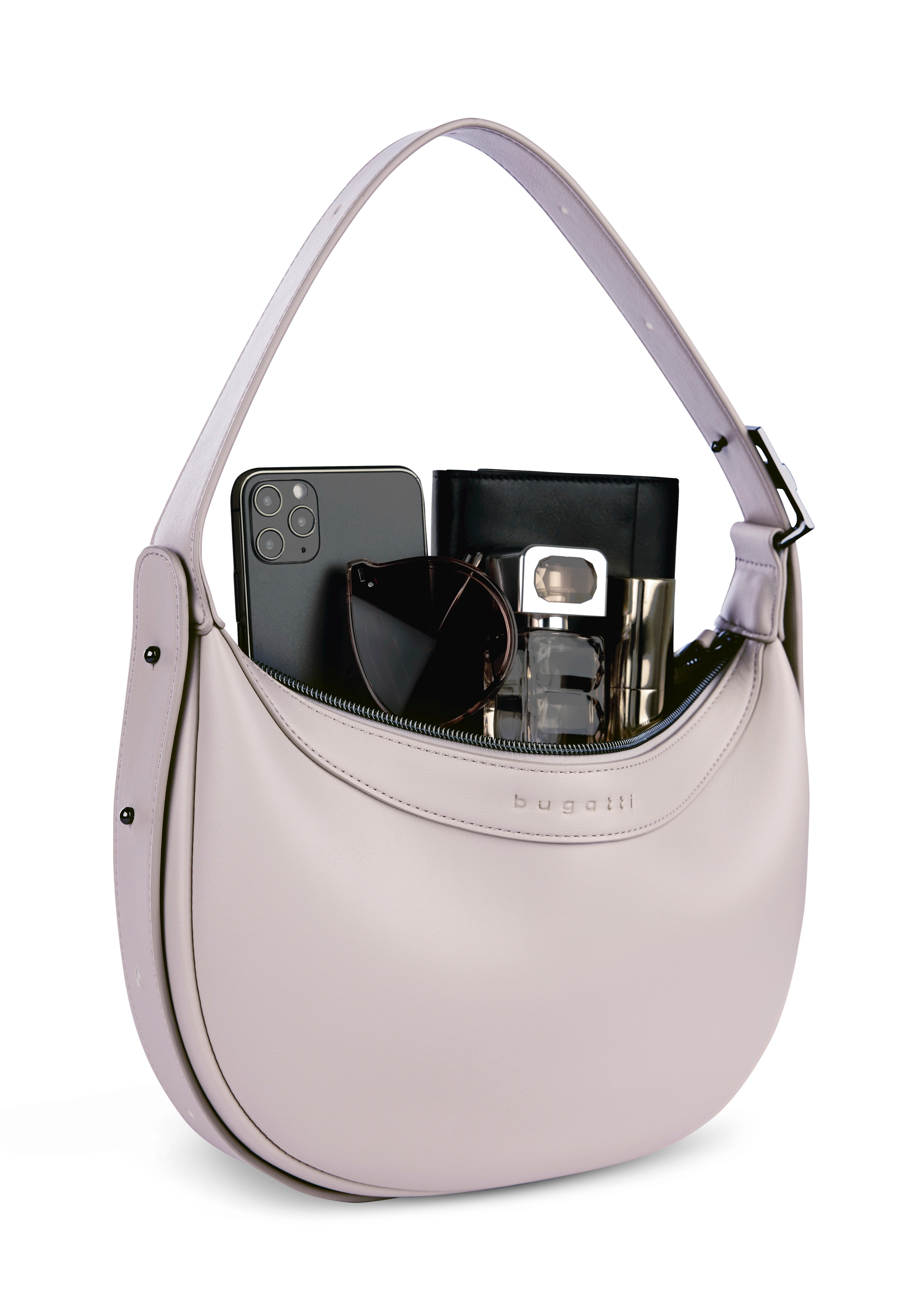 Bugatti Amelie Schultertasche, beige – Ansicht 1