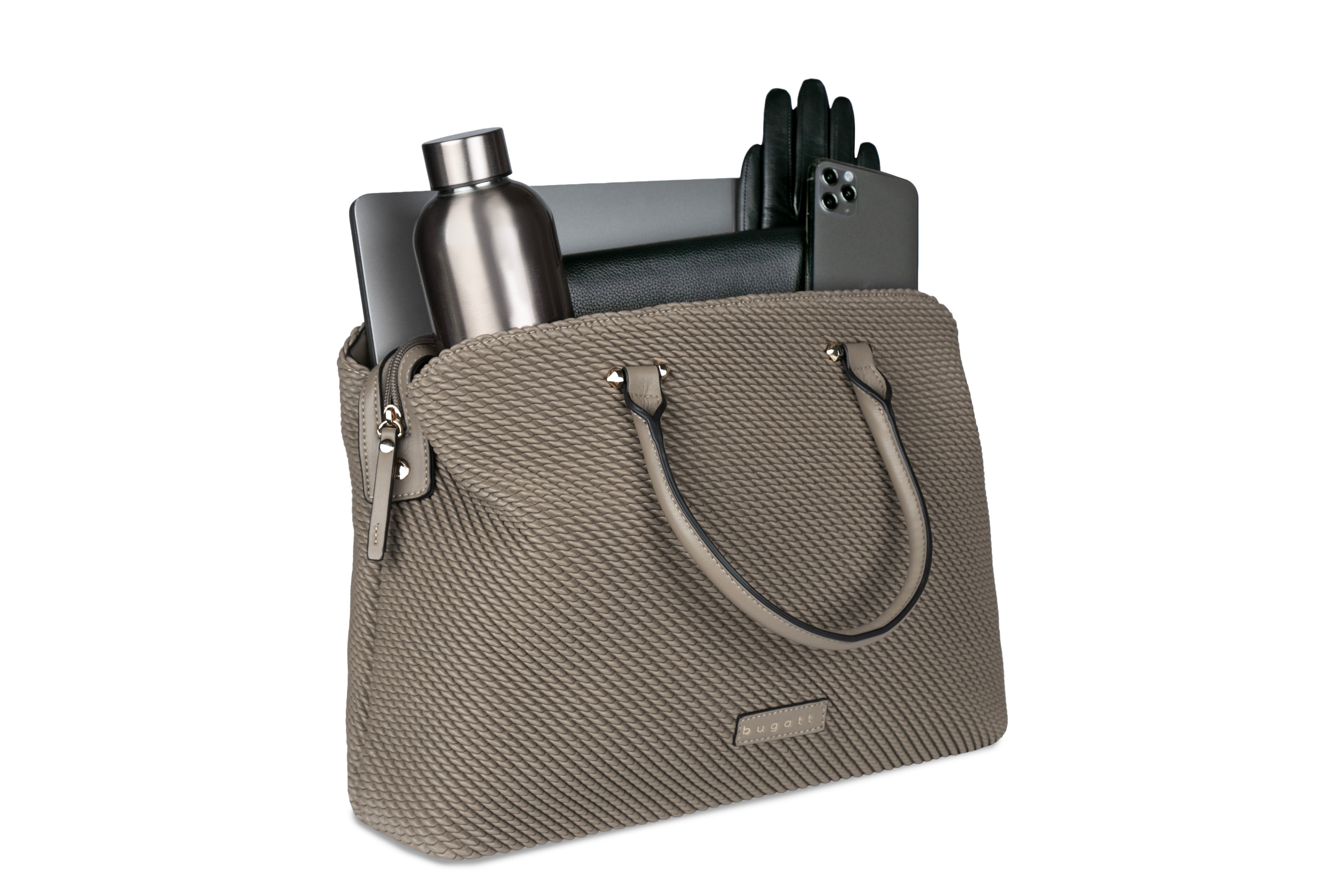 Bugatti Julice Tote Bag L, beige – Ansicht 1