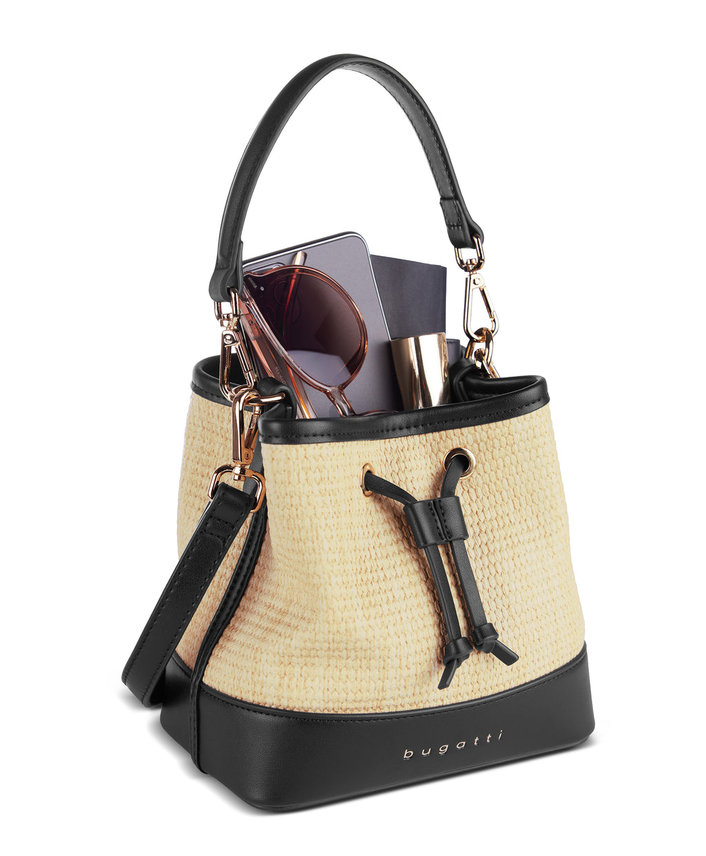 Bugatti ISA Beuteltasche S, beige – Ansicht 1