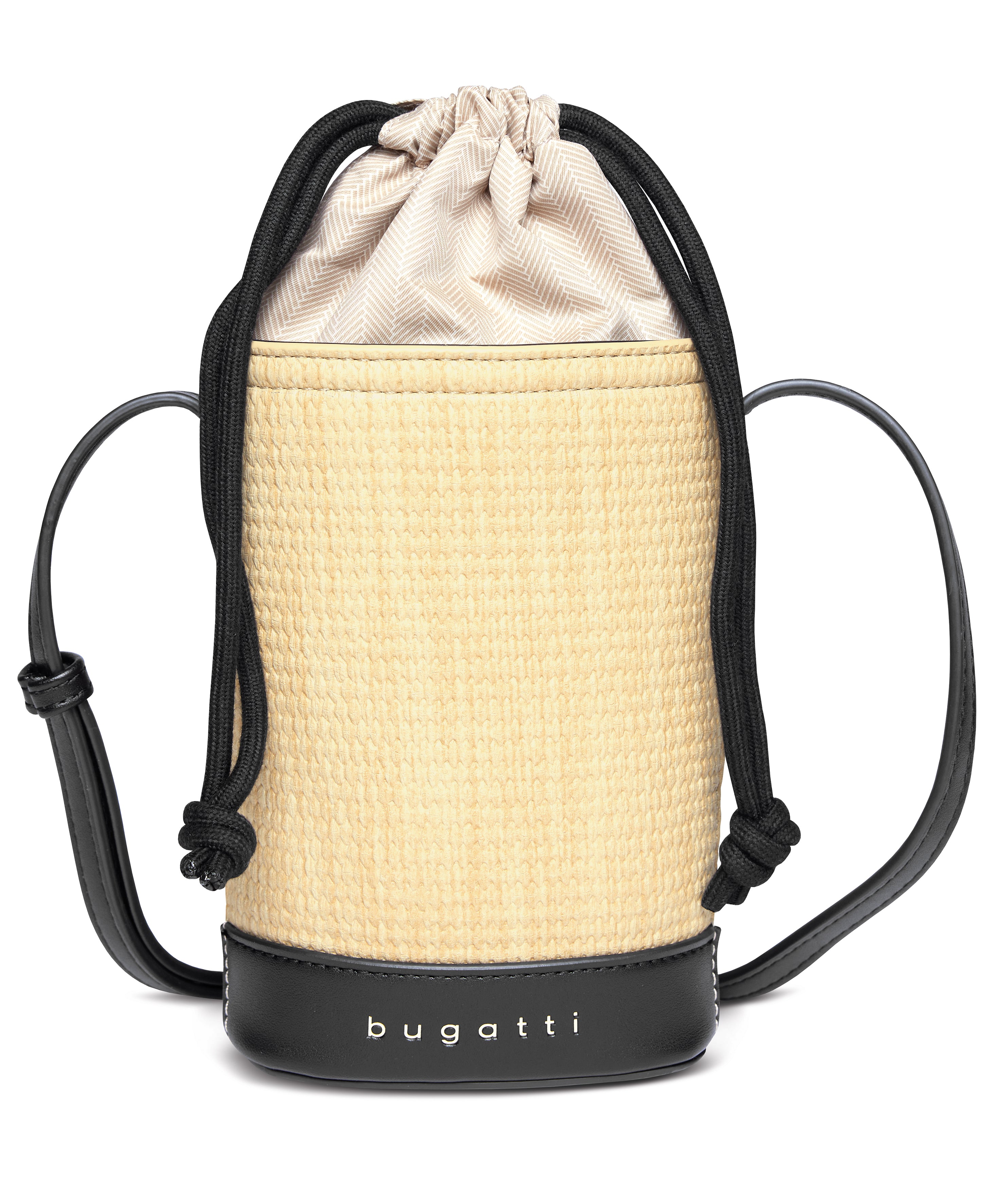 Bugatti ISA Mini Schultertasche, beige – Ansicht 2
