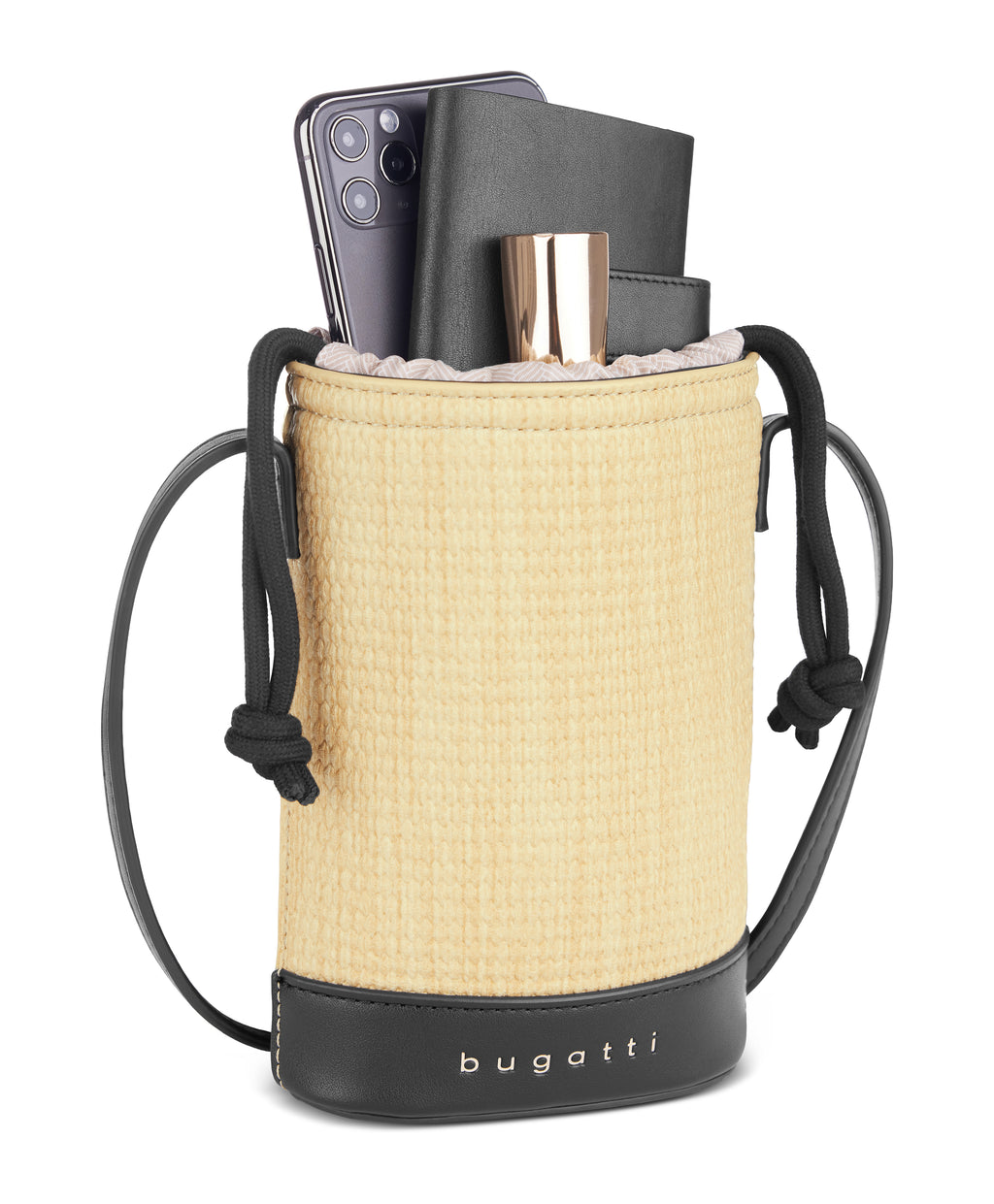 Bugatti ISA Mini Schultertasche, beige – Ansicht 1