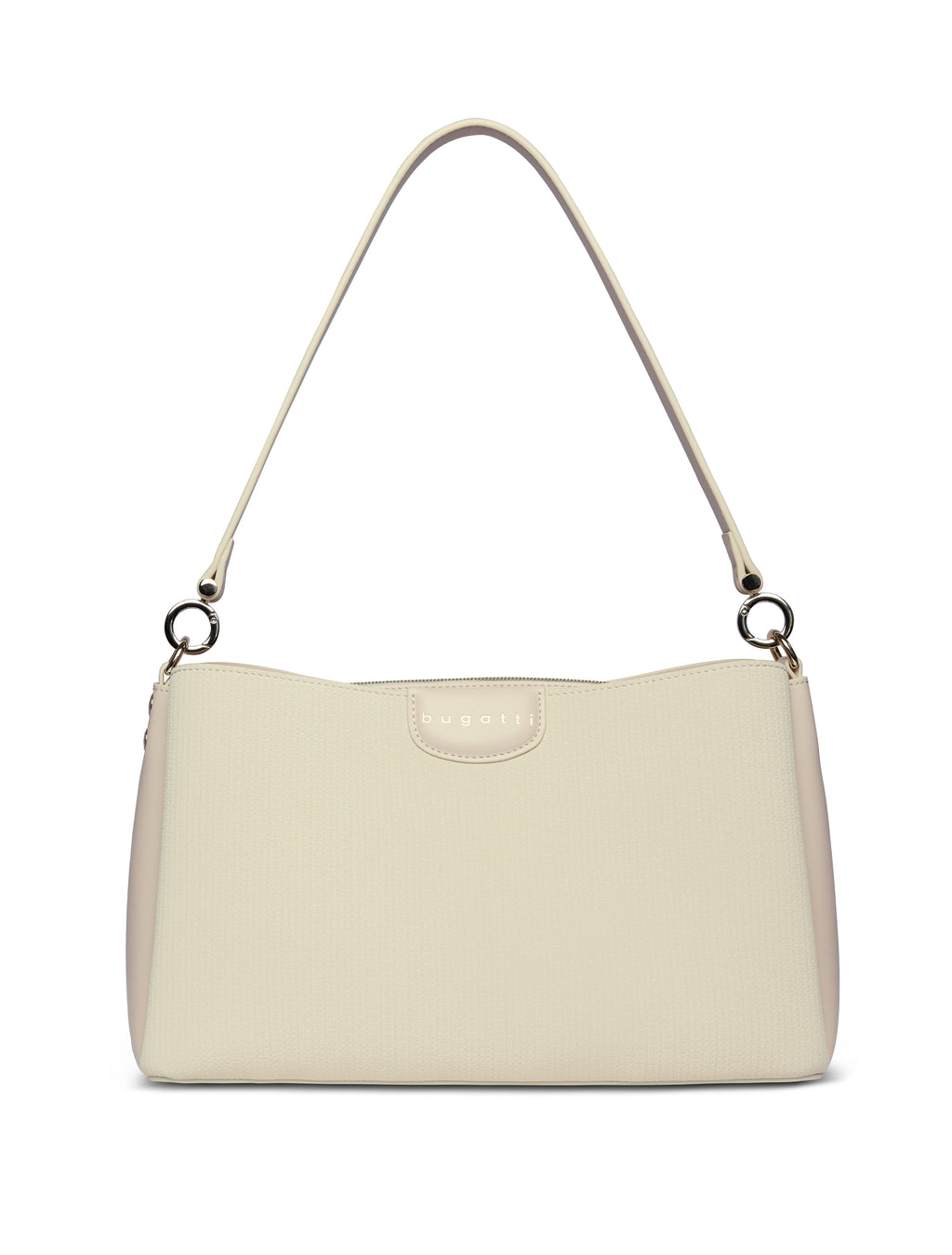 Bugatti LEAH Schultertasche M, beige – Ansicht 2