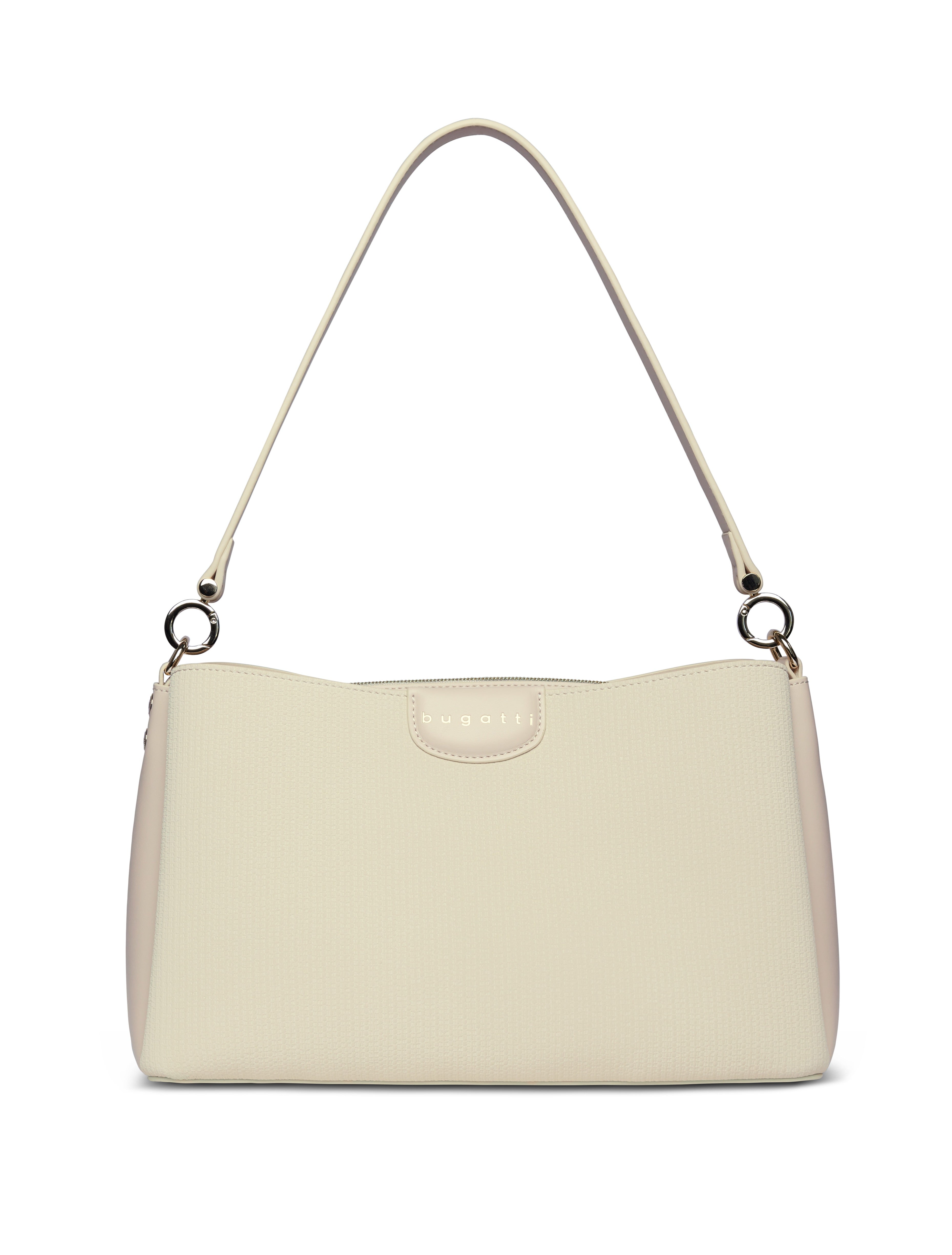 Bugatti LEAH Schultertasche M, beige – Ansicht 2