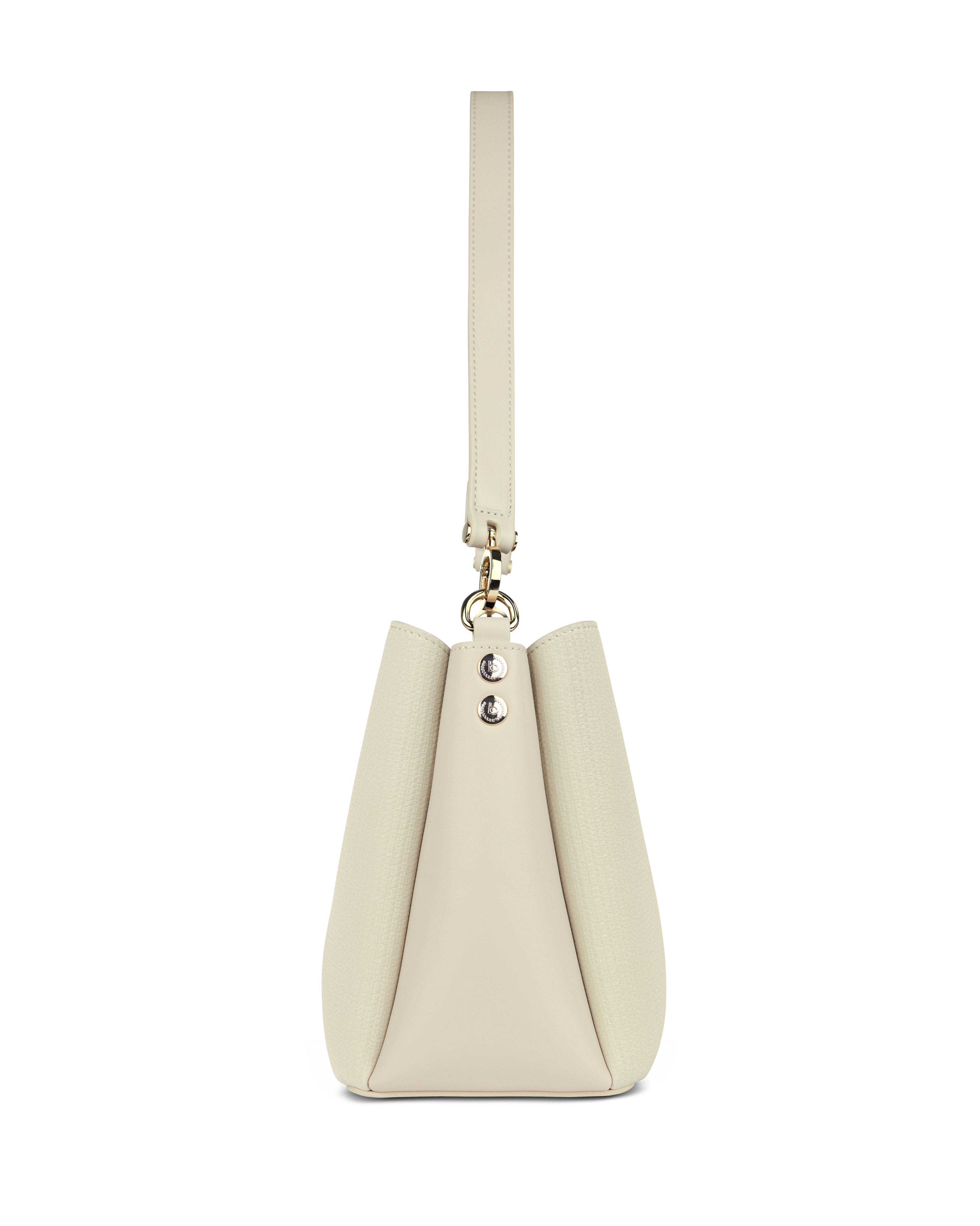 Bugatti LEAH Schultertasche M, beige – Ansicht 5