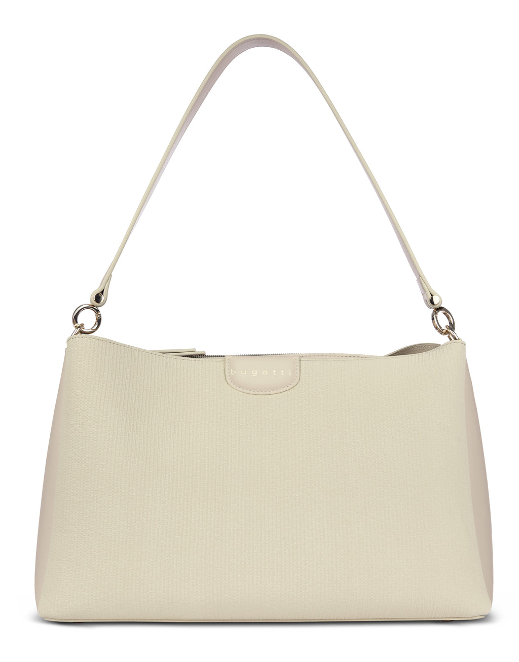 Bugatti LEAH Schultertasche L, beige – Ansicht 2