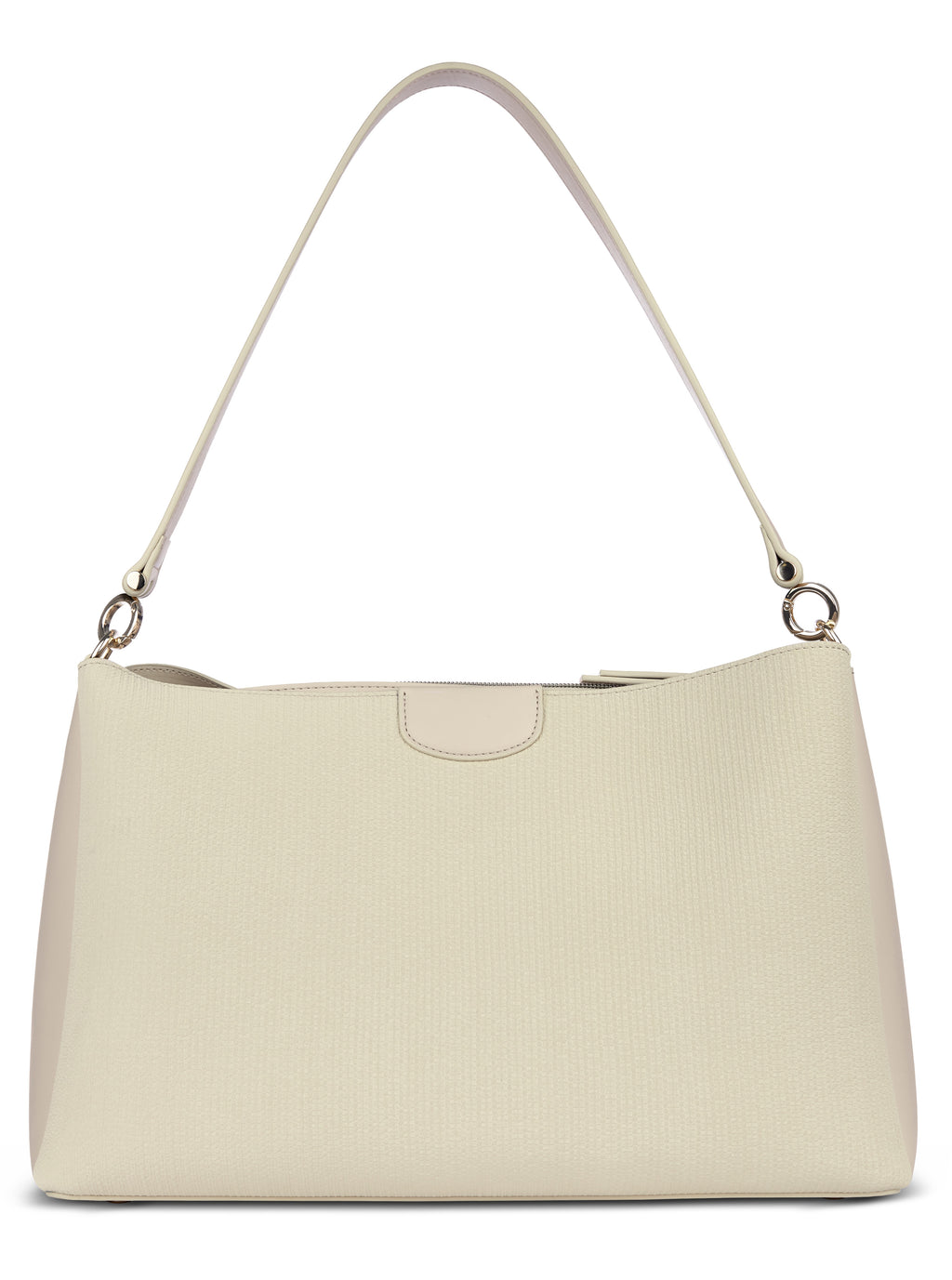 Bugatti LEAH Schultertasche L, beige – Ansicht 4
