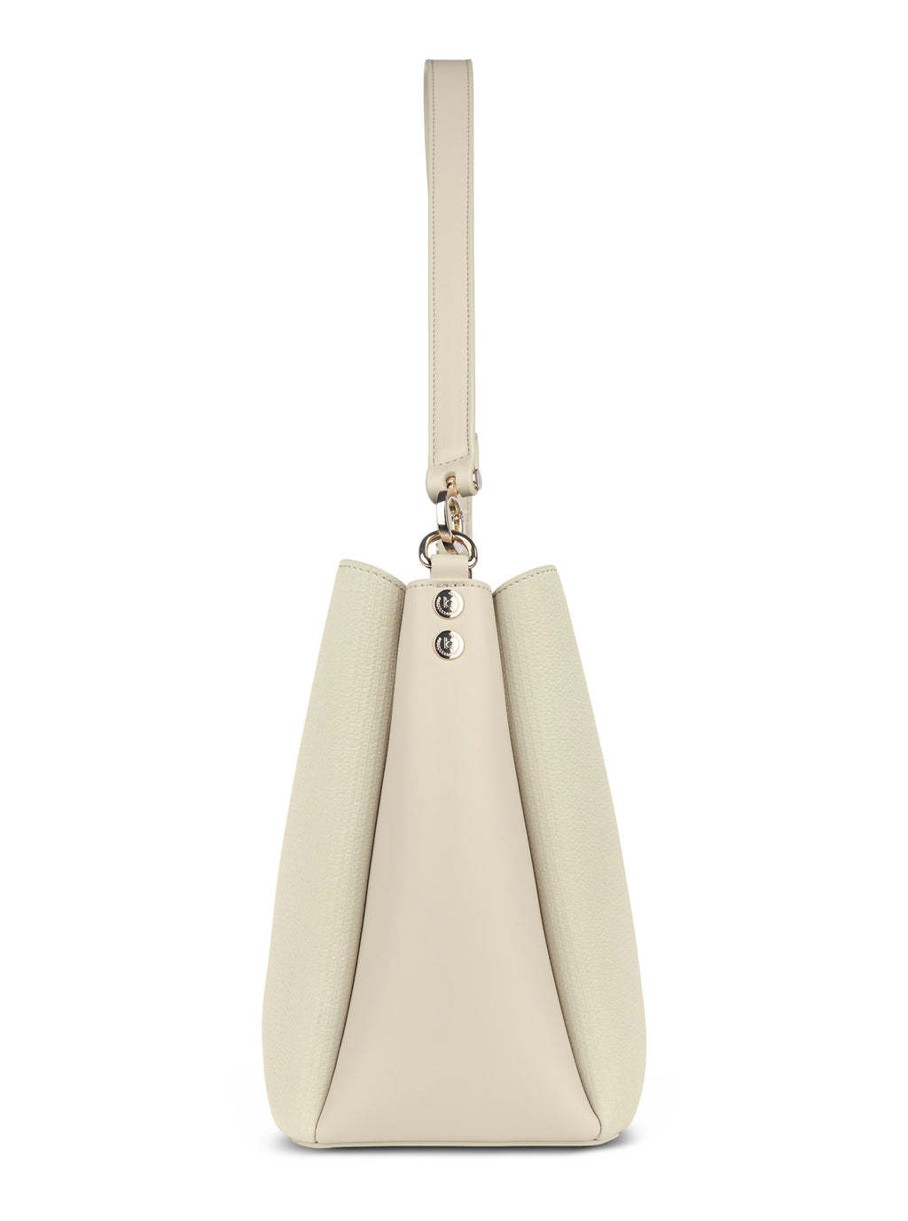 Bugatti LEAH Schultertasche L, beige – Ansicht 5