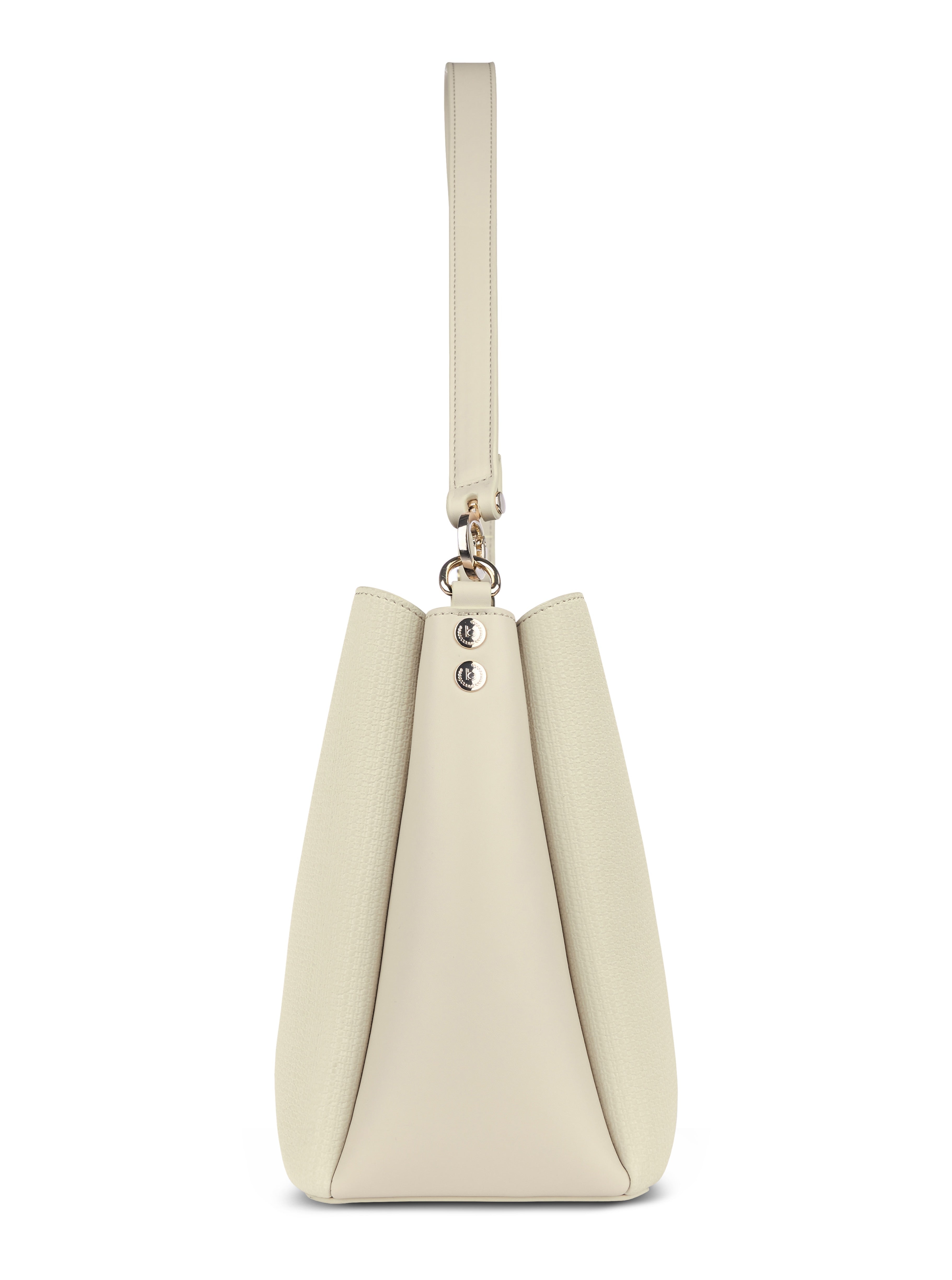 Bugatti LEAH Schultertasche L, beige – Ansicht 5