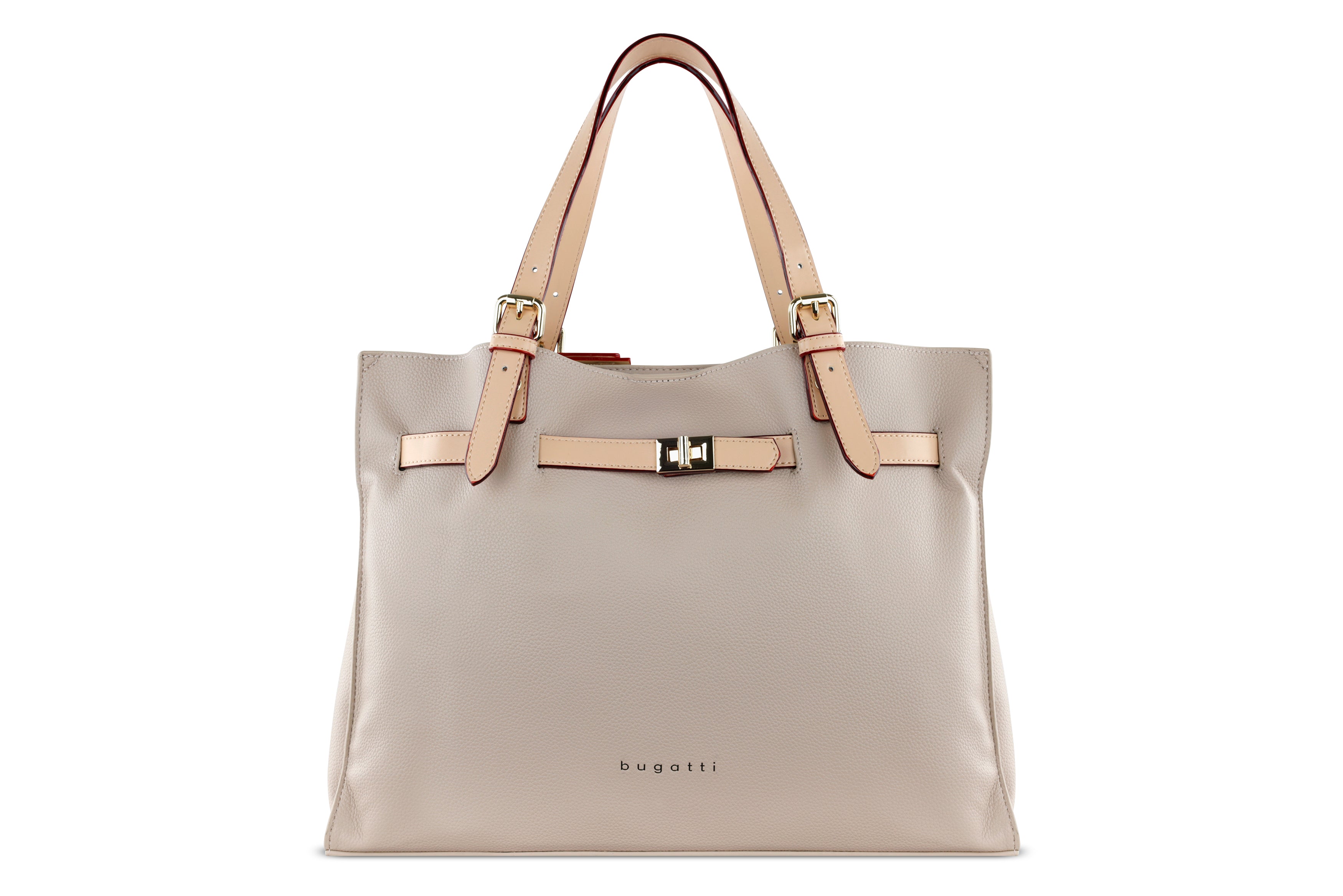 Bugatti ELLA Schultertasche groß, beige – Ansicht 2