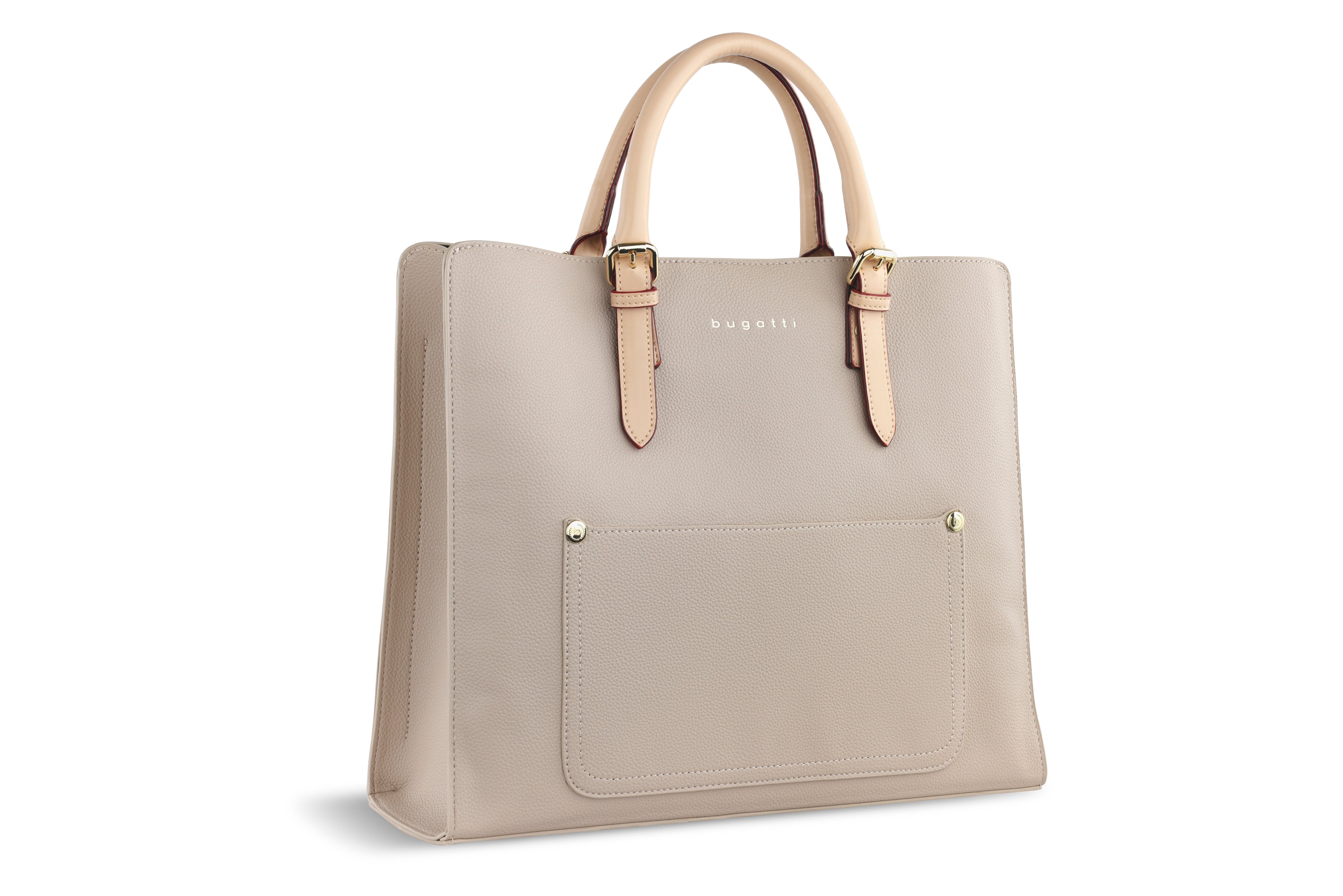 Bugatti ELLA Kurzgrifftasche XL, beige – Ansicht 1