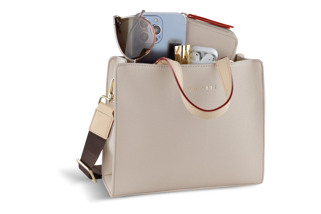 Bugatti ELLA Tote Bag Mini, beige – Ansicht 1