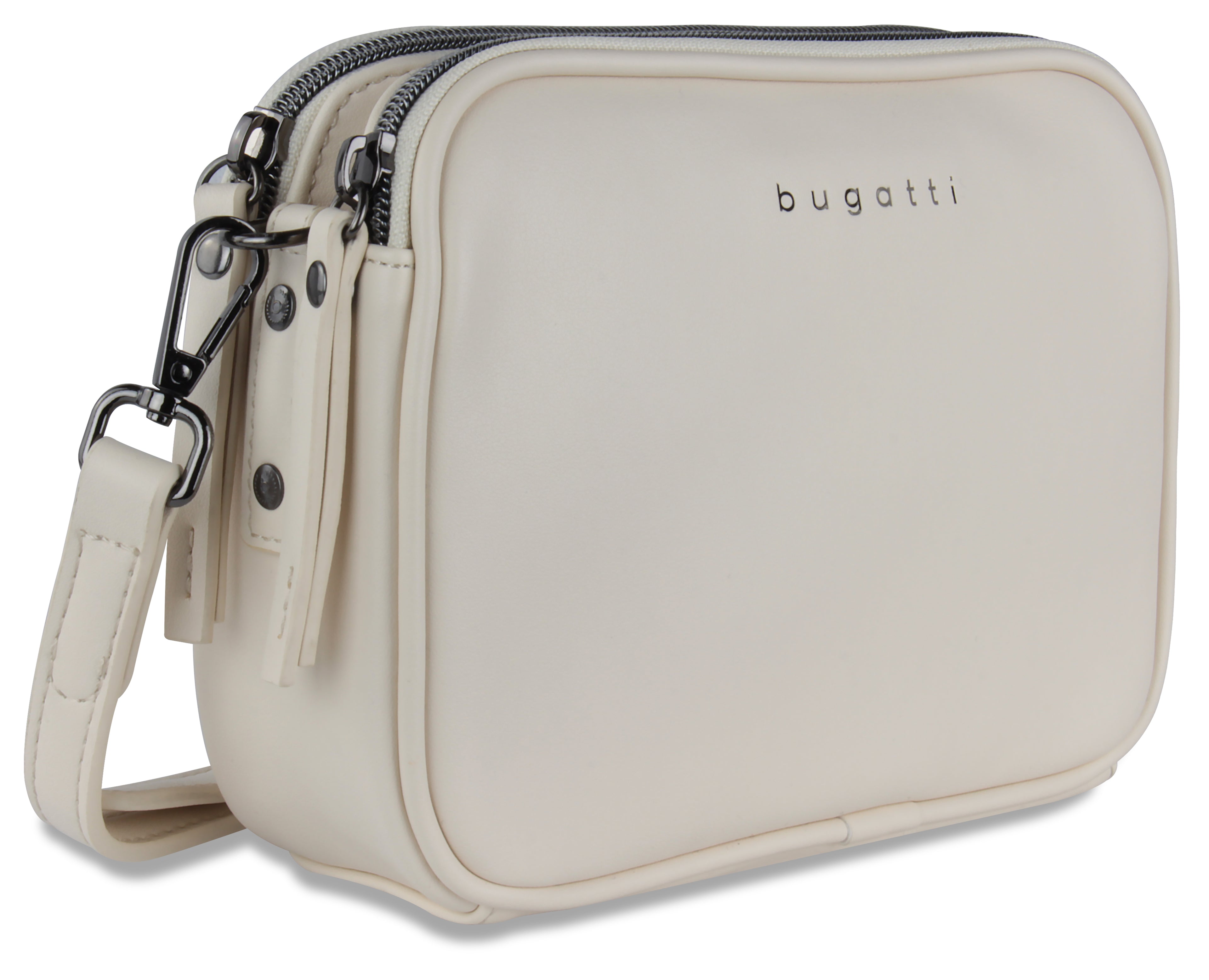 Bugatti Almata Schultertasche, beige – Ansicht 3