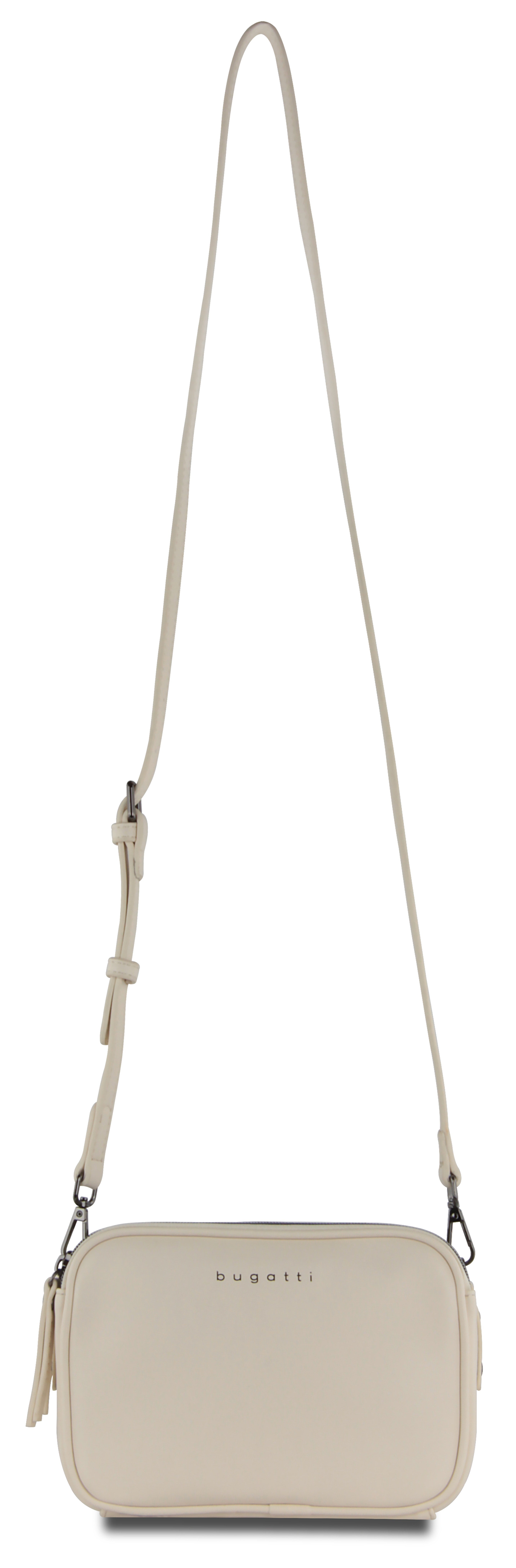 Bugatti Almata Schultertasche, beige – Ansicht 4