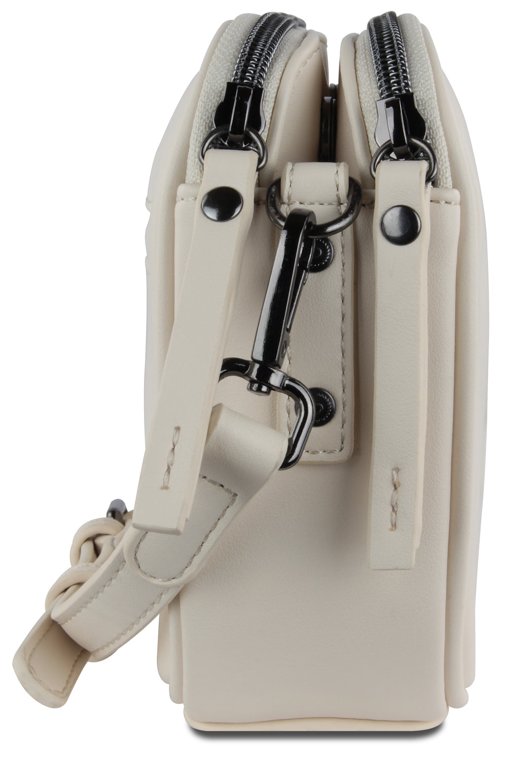 Bugatti Almata Schultertasche, beige – Ansicht 6