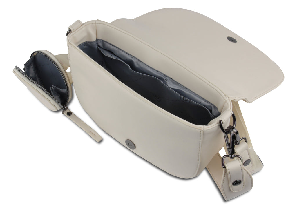 Bugatti Almata Schultertasche M, beige – Ansicht 6