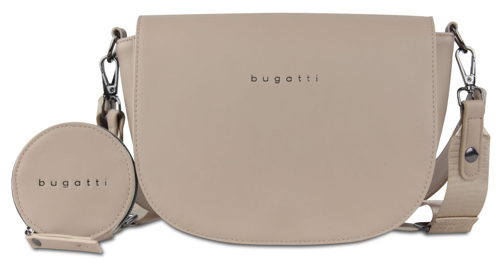 Bugatti Almata Schultertasche M, sand – 49665854 – Ansicht 2