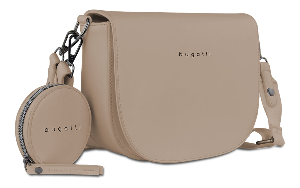 Bugatti Almata Schultertasche M, sand – 49665854 – Ansicht 3
