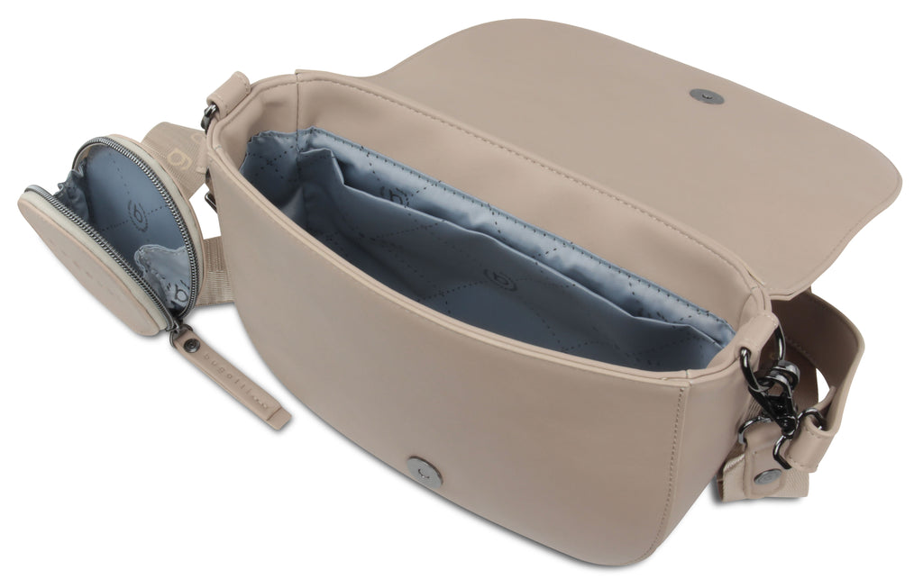 Bugatti Almata Schultertasche M, sand – 49665854 – Ansicht 1