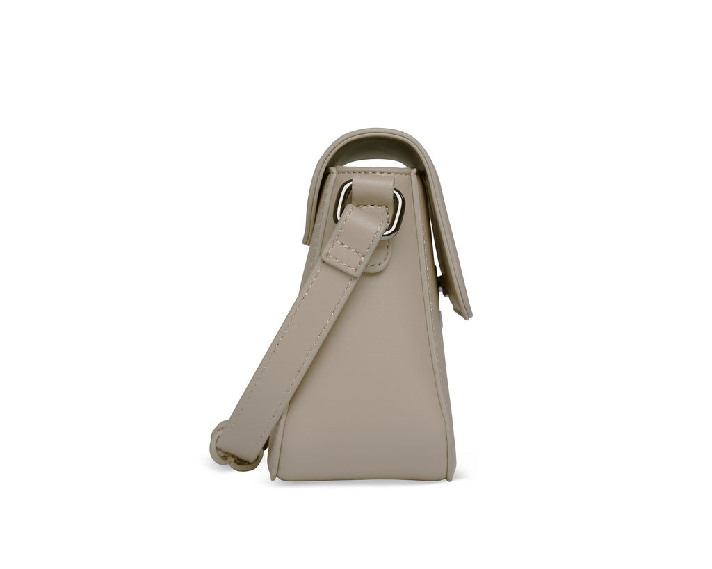 Bugatti Almata Schultertasche S, sand – Ansicht 5