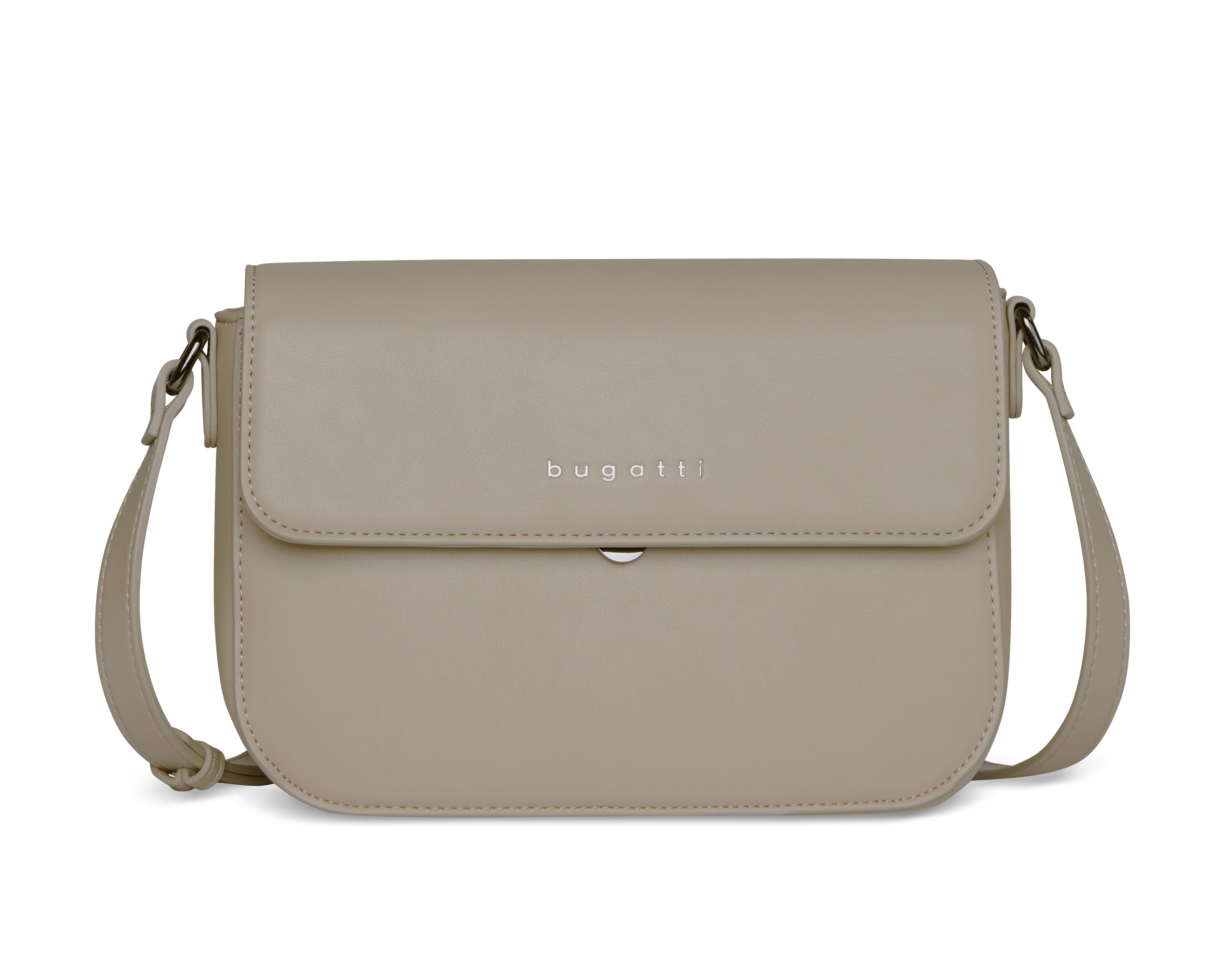 Bugatti Almata Schultertasche M, sand – 49666354 – Ansicht 2
