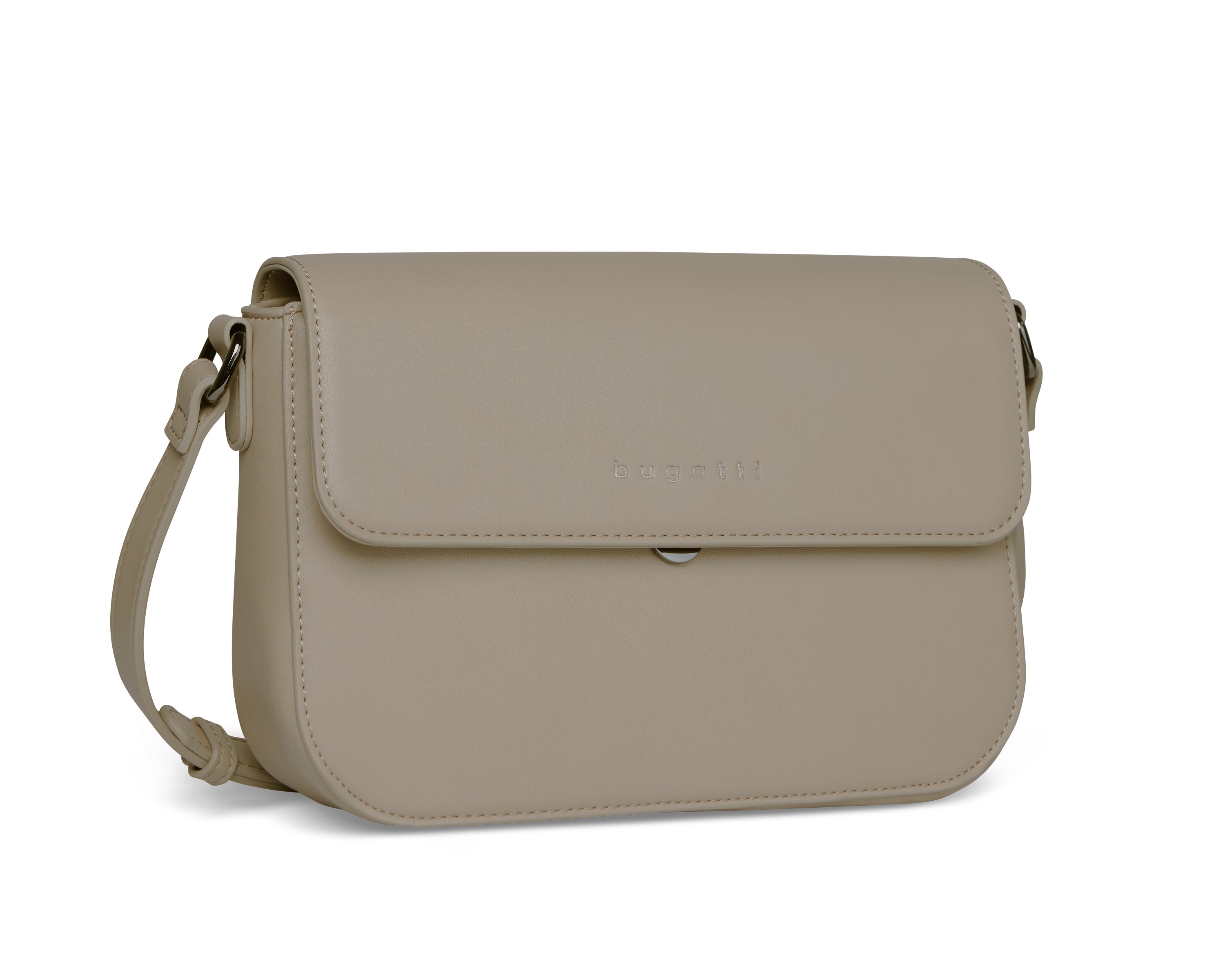 Bugatti Almata Schultertasche M, sand – 49666354 – Ansicht 3