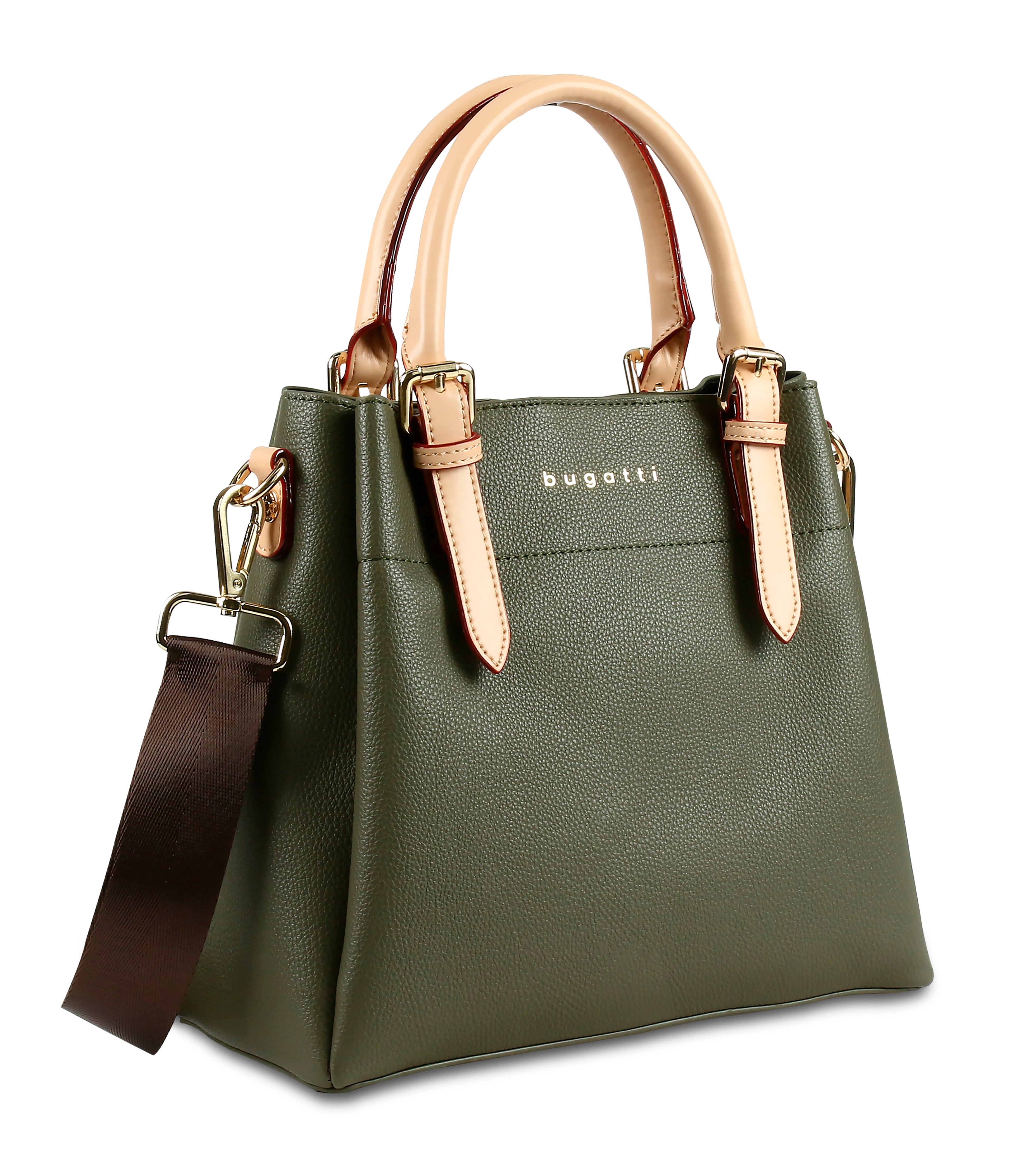 Bugatti Ella Kurzgrifftasche M, olive – Ansicht 3