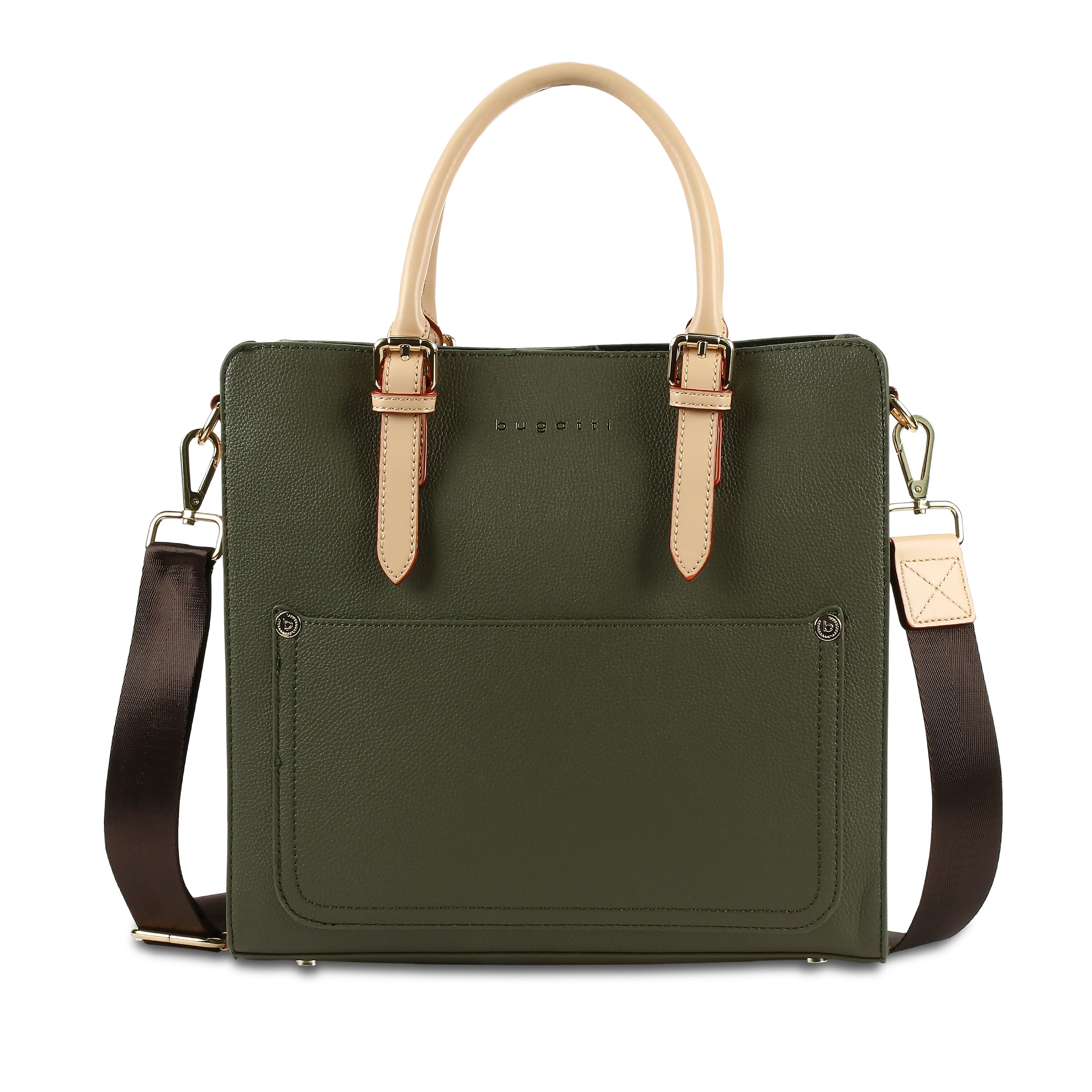 Bugatti Ella Kurzgrifftasche L, olive – Ansicht 2