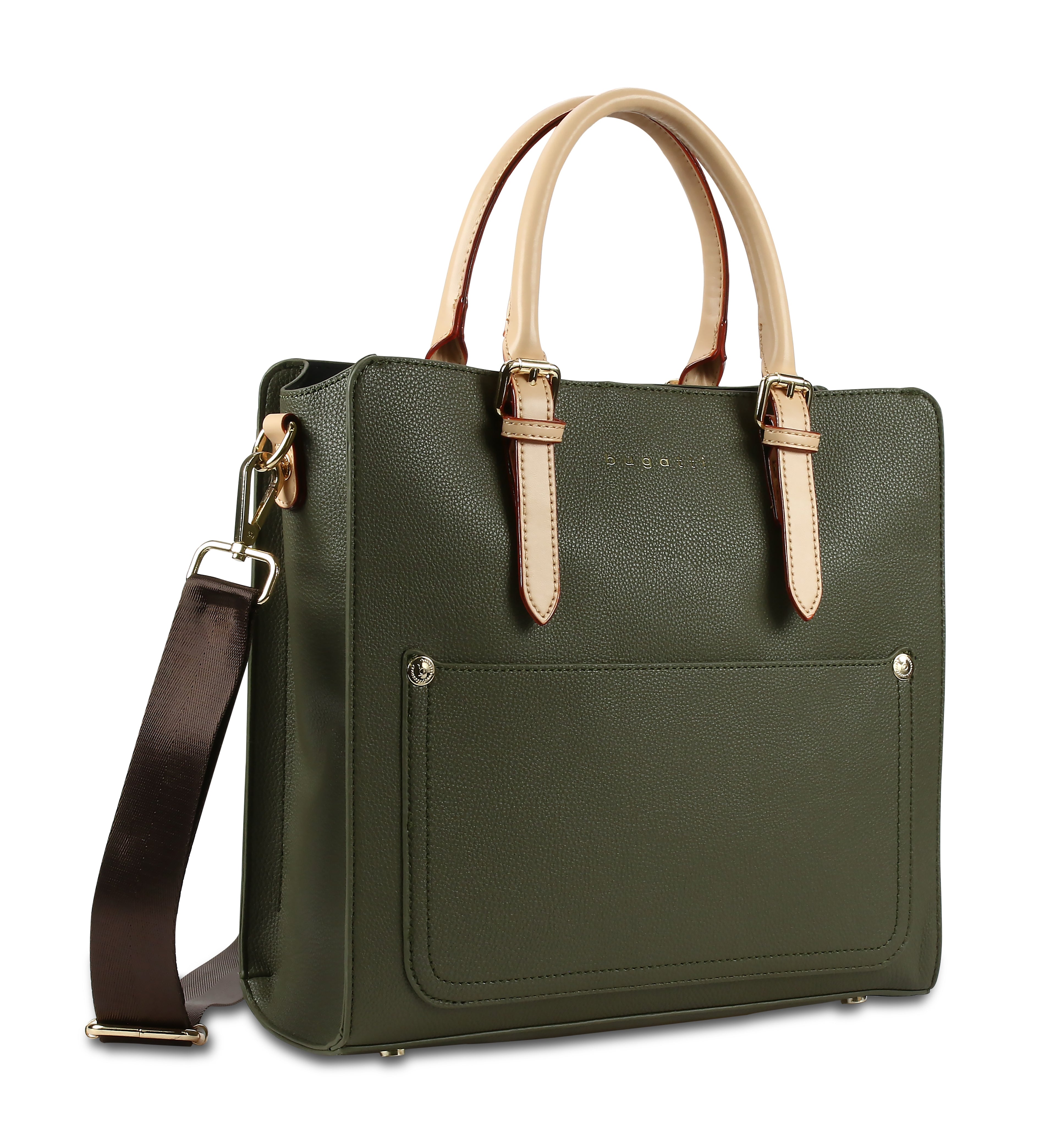 Bugatti Ella Kurzgrifftasche L, olive – Ansicht 3