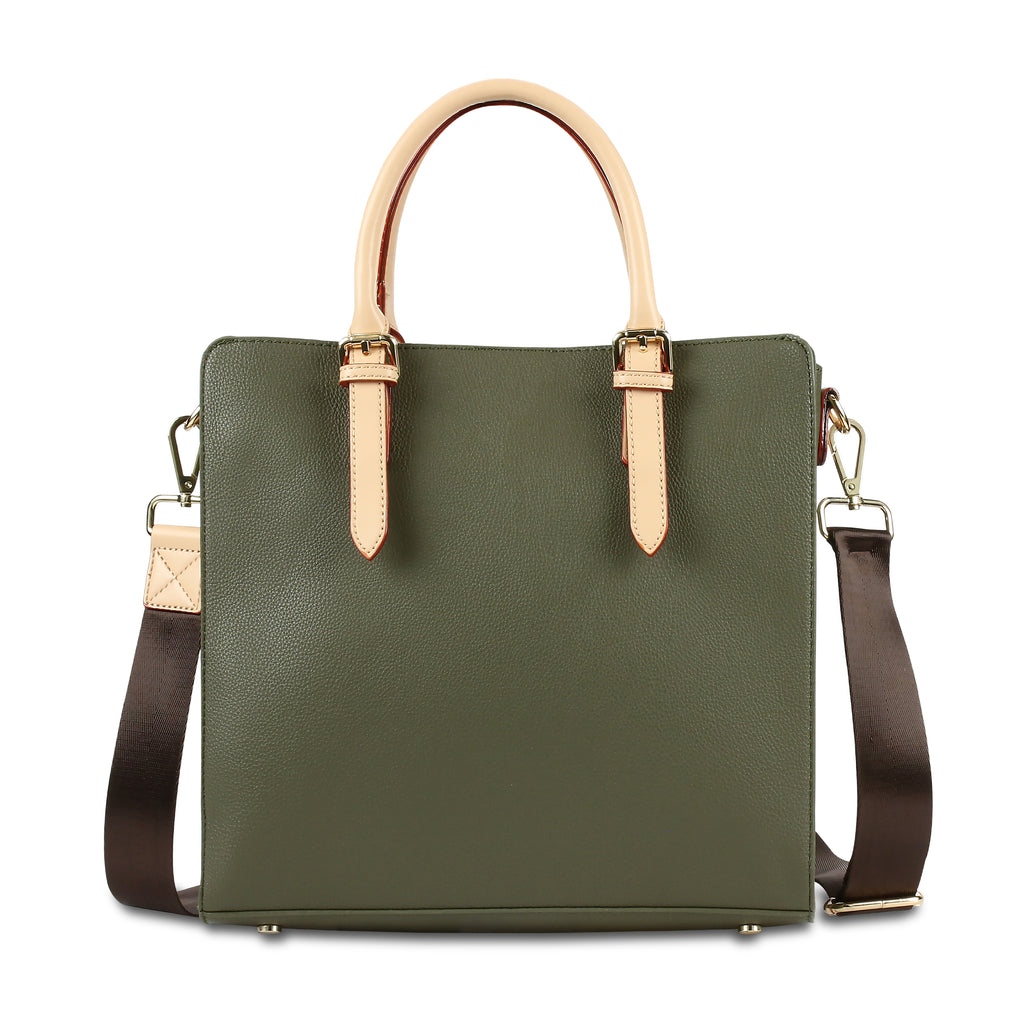 Bugatti Ella Kurzgrifftasche L, olive – Ansicht 4